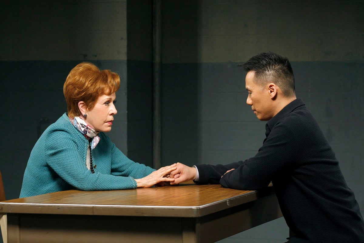 Carol Burnett and BD Wong