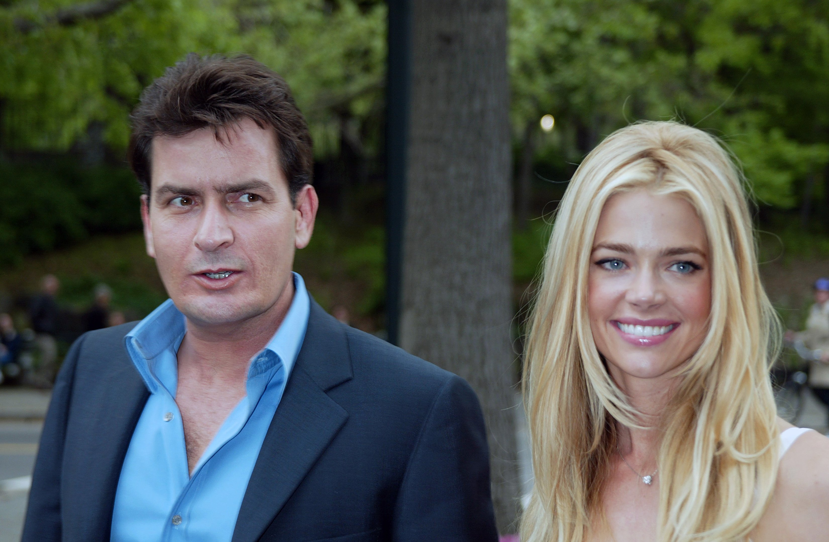 Charlie Sheen and Denise Richards | Walter McBride/Corbis via Getty Images