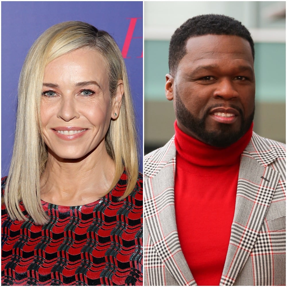 Chelsea Handler and 50 Cent