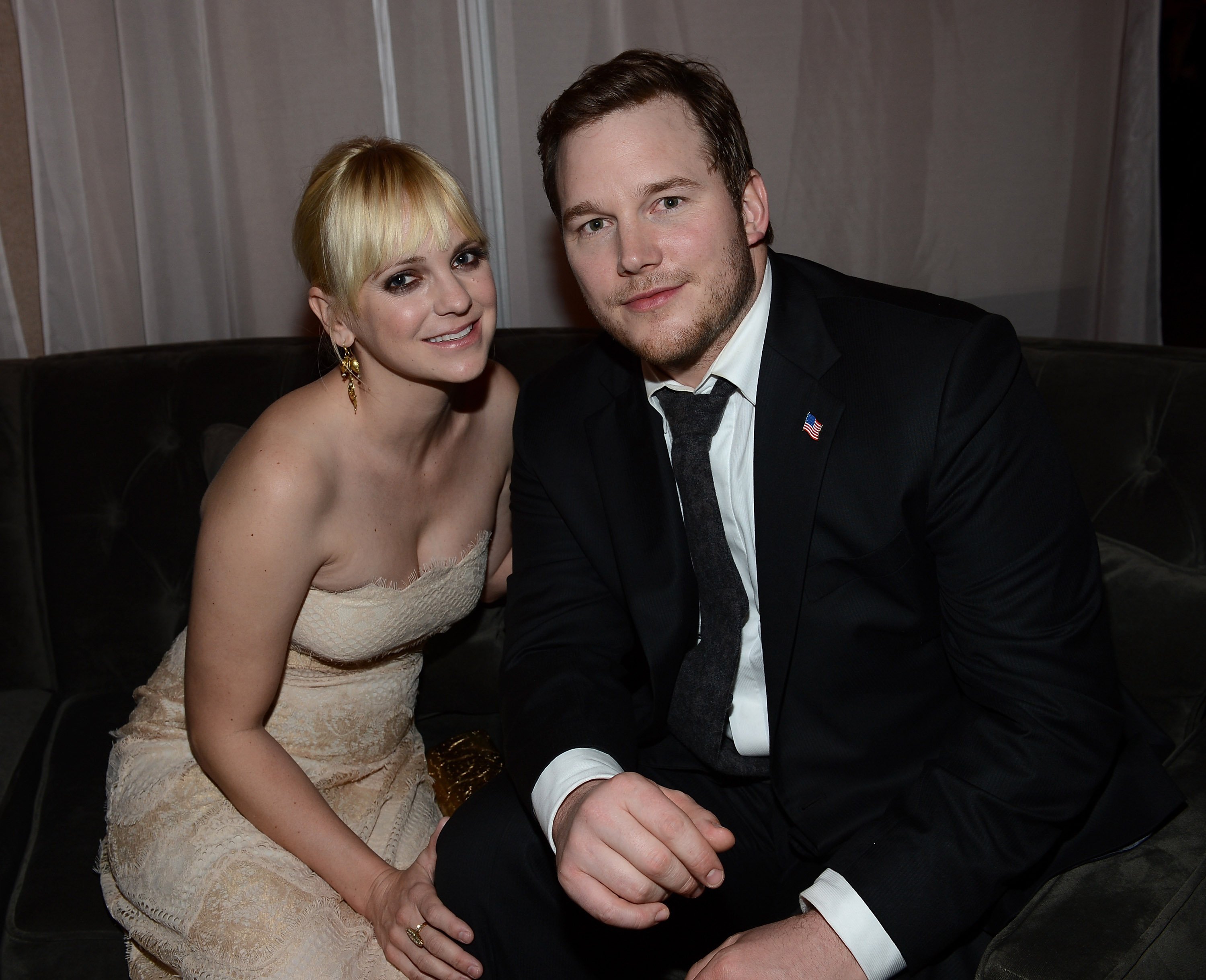 Chris Pratt and Anna Faris