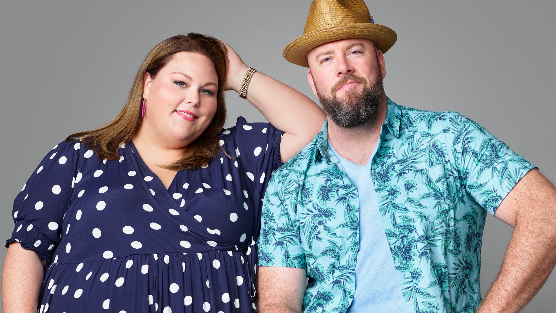 Chrissy Metz and Chris Sullivan who play Kate and Toby on 'This Is Us'