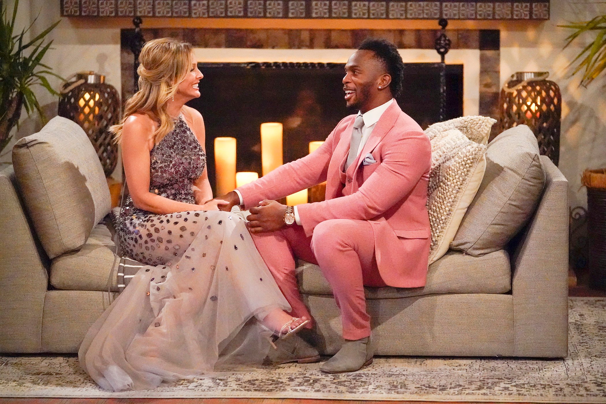 Clare Crawley with Eazy Nwachukwu on 'The Bachelorette