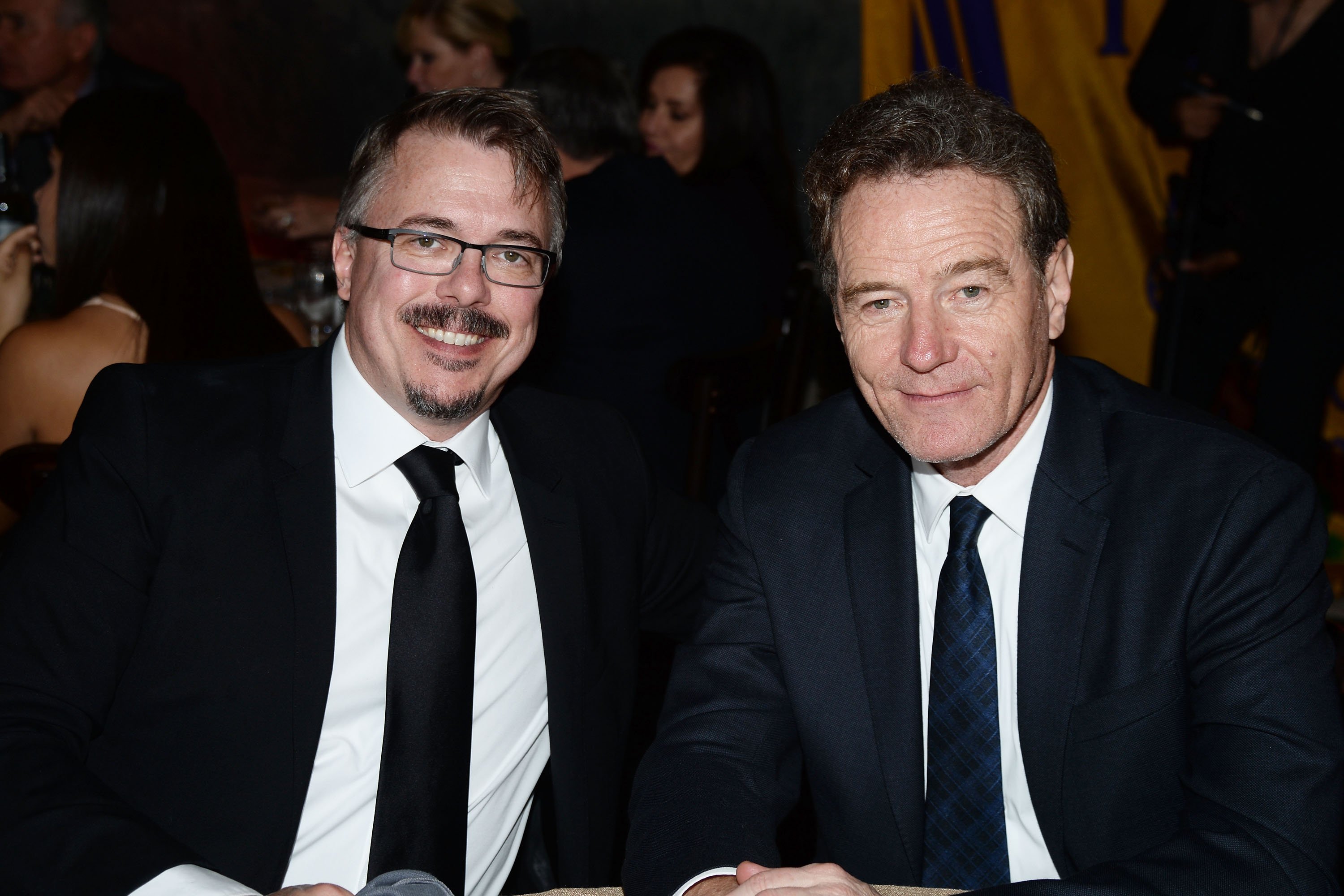 Bryan Cranston and Vince Gilligan