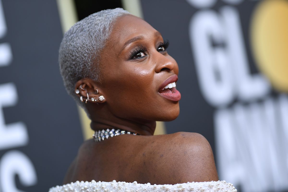 British actress Cynthia Erivo arrives for the 77th annual Golden Globe Awards on January 5, 2020 | Valerie Macon/AFP via Getty Images