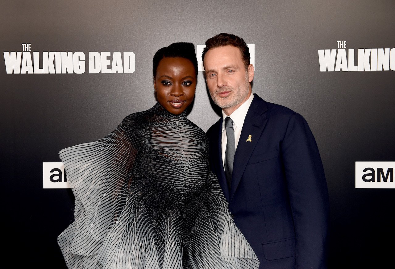 Danai Gurira and Andrew Lincoln of 'The Walking Dead'