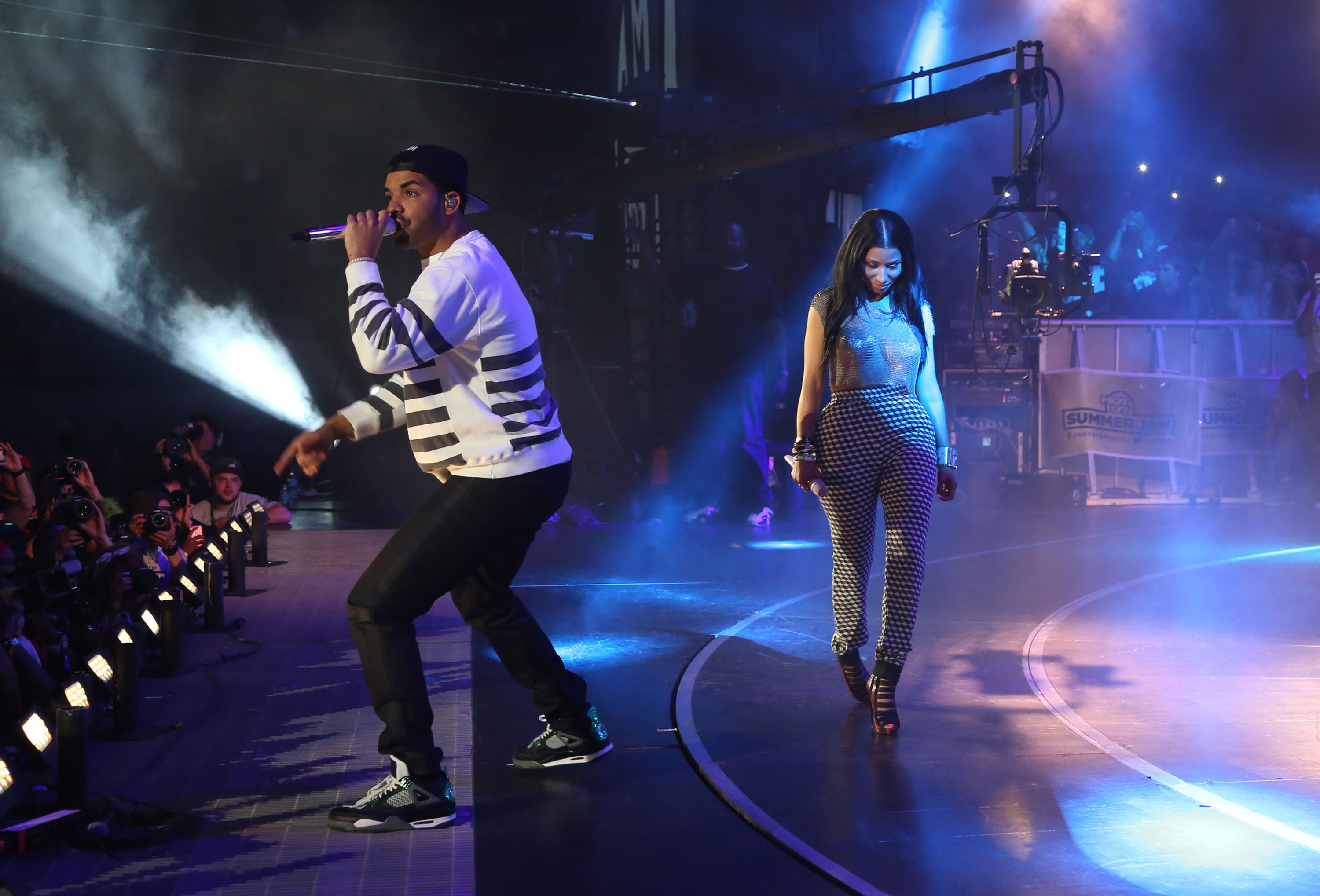 Drake and Nicki Minaj in 2014
