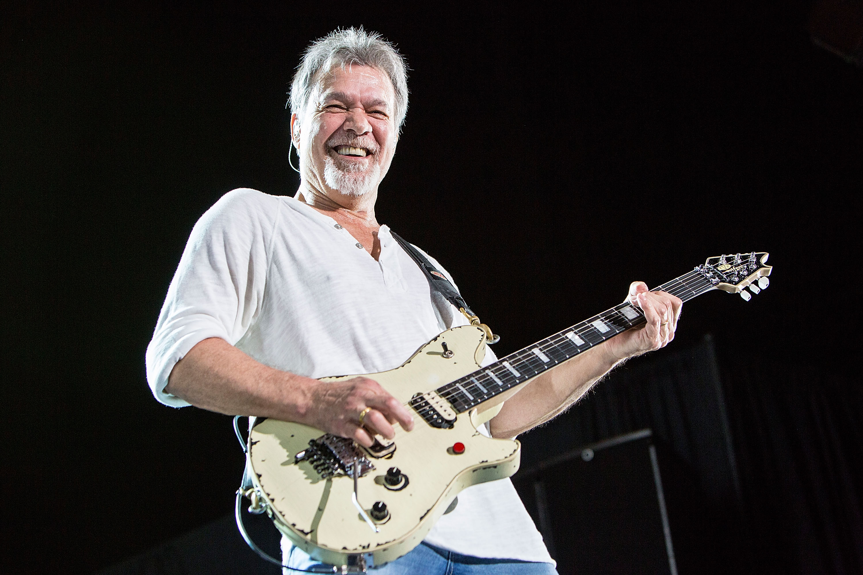 Guitarist Eddie Van Halen of Van Halen