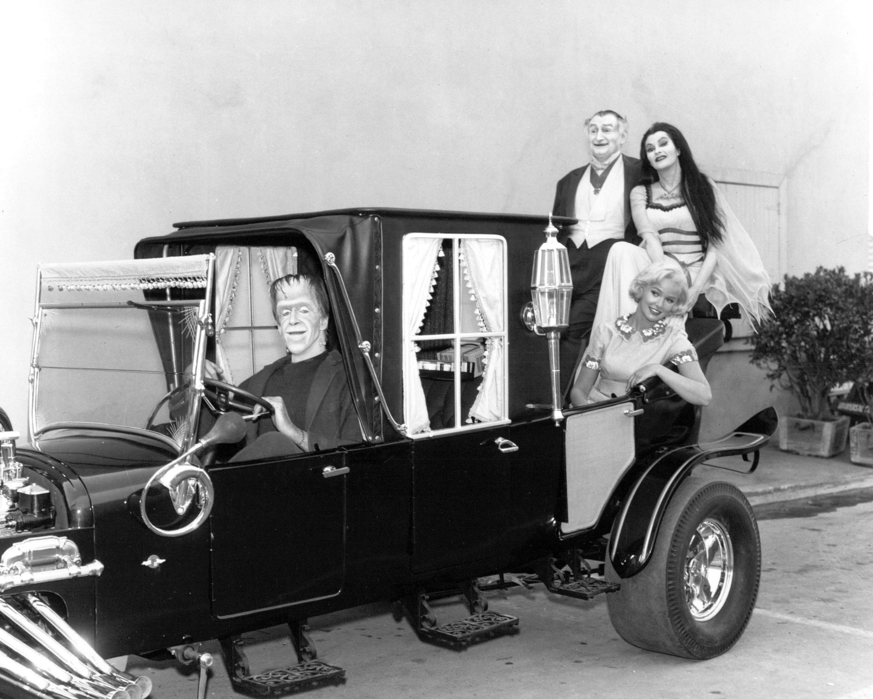 The cast of 'The Munsters'