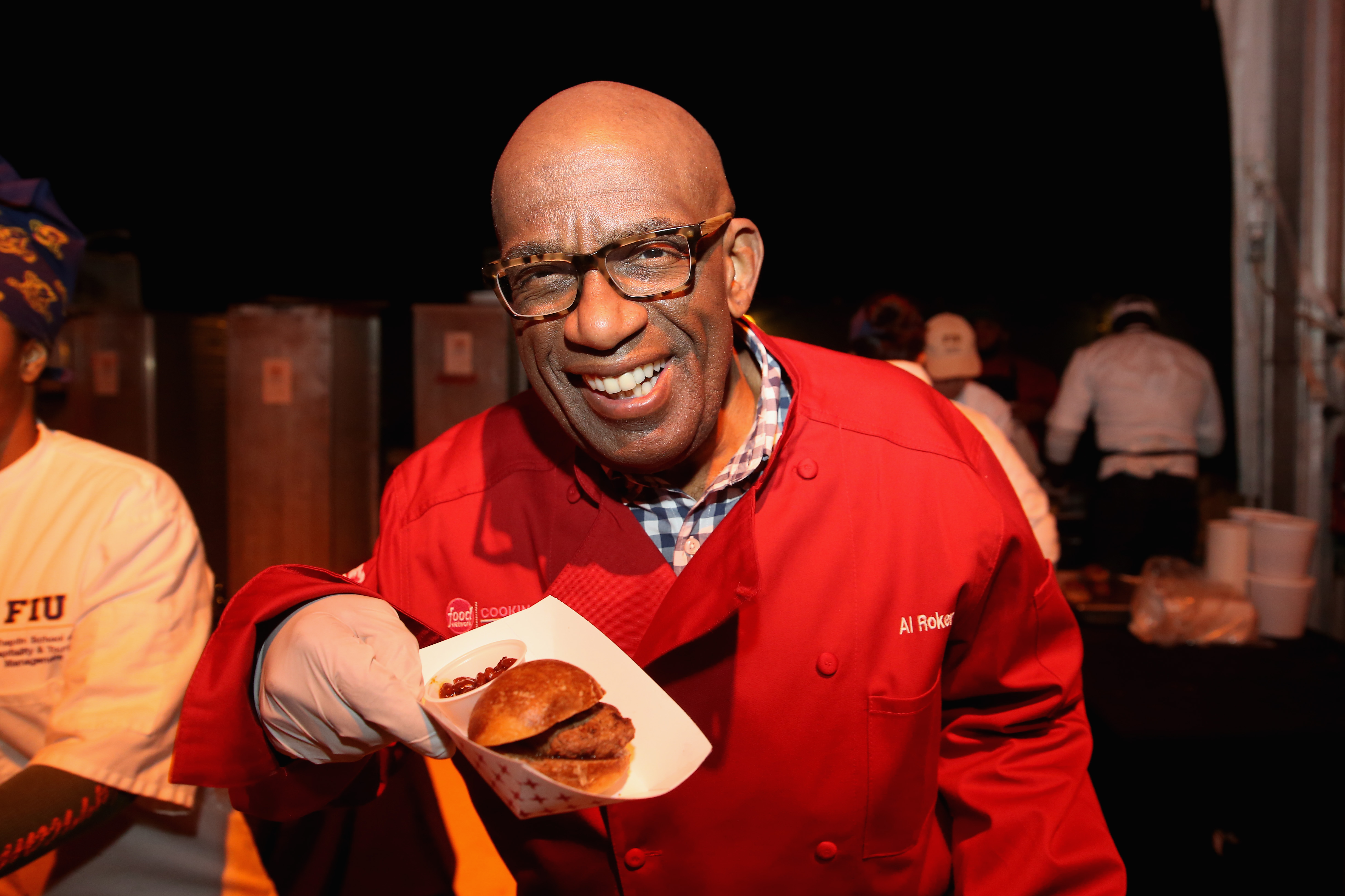 Al Roker at the 2015 Amstel Light Burger Bash