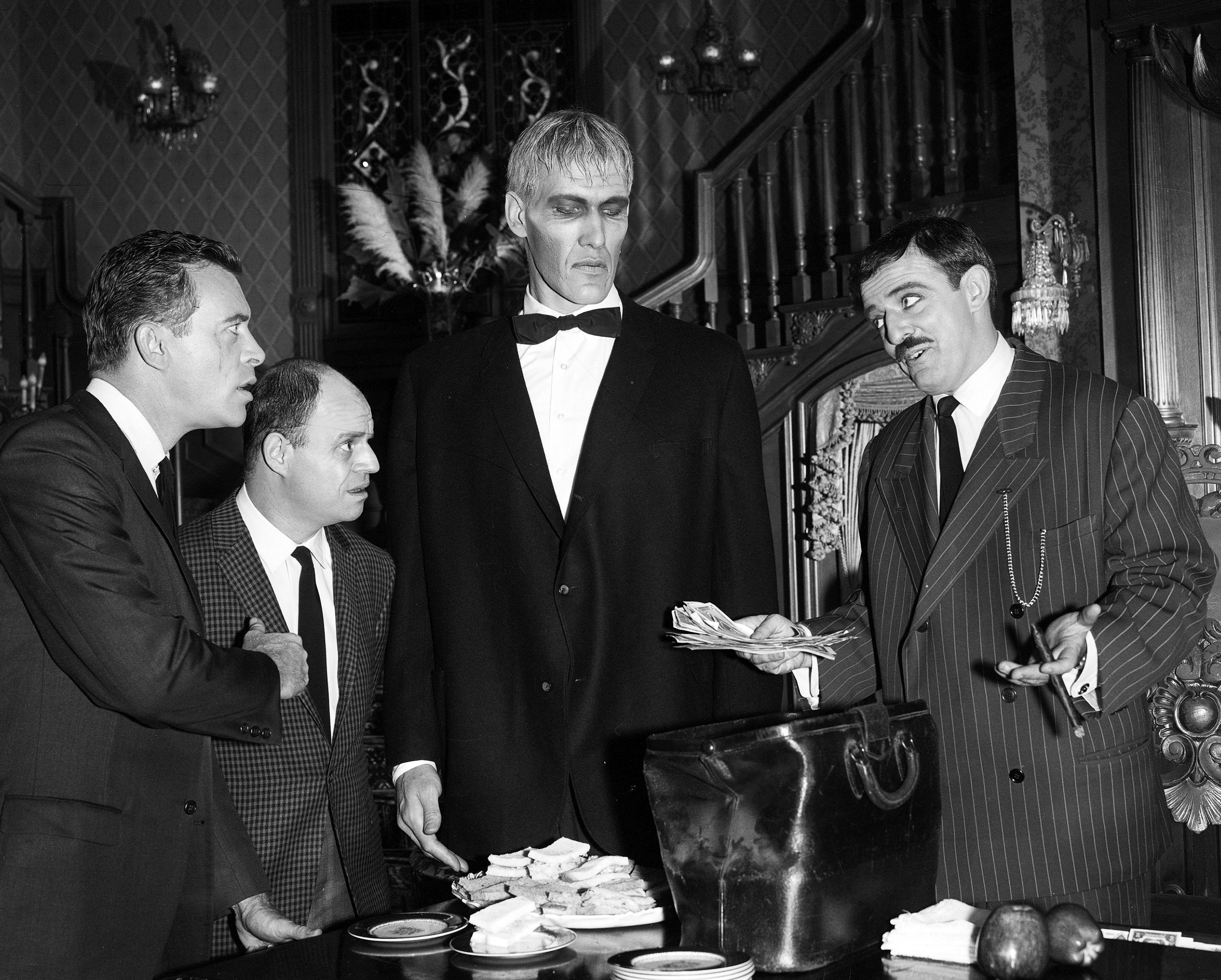 A scene from 'Halloween with the Addams Family,' 1964