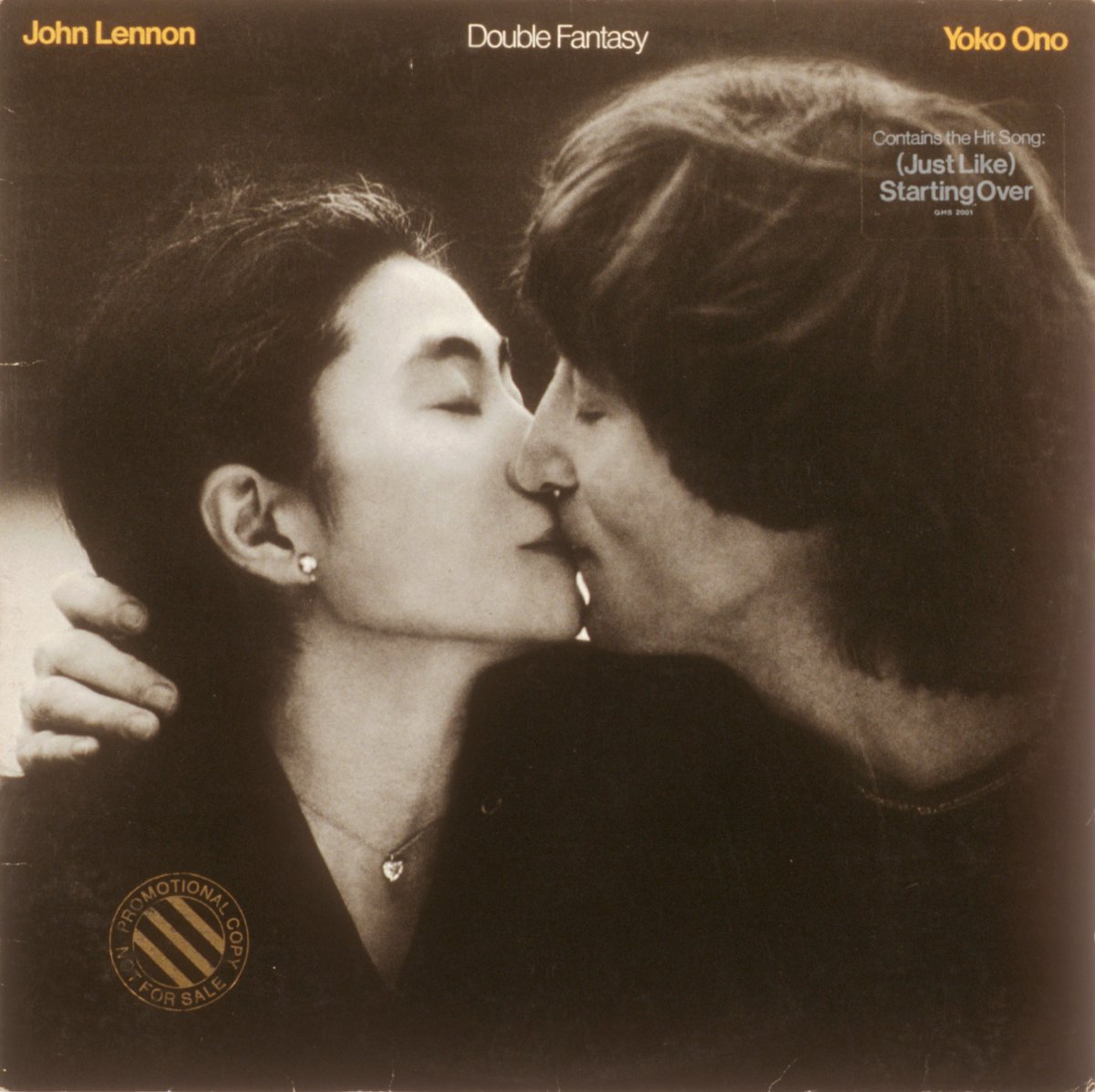 John Lennon and Yoko Ono's final album together, 1980's 'Double Fantasy'