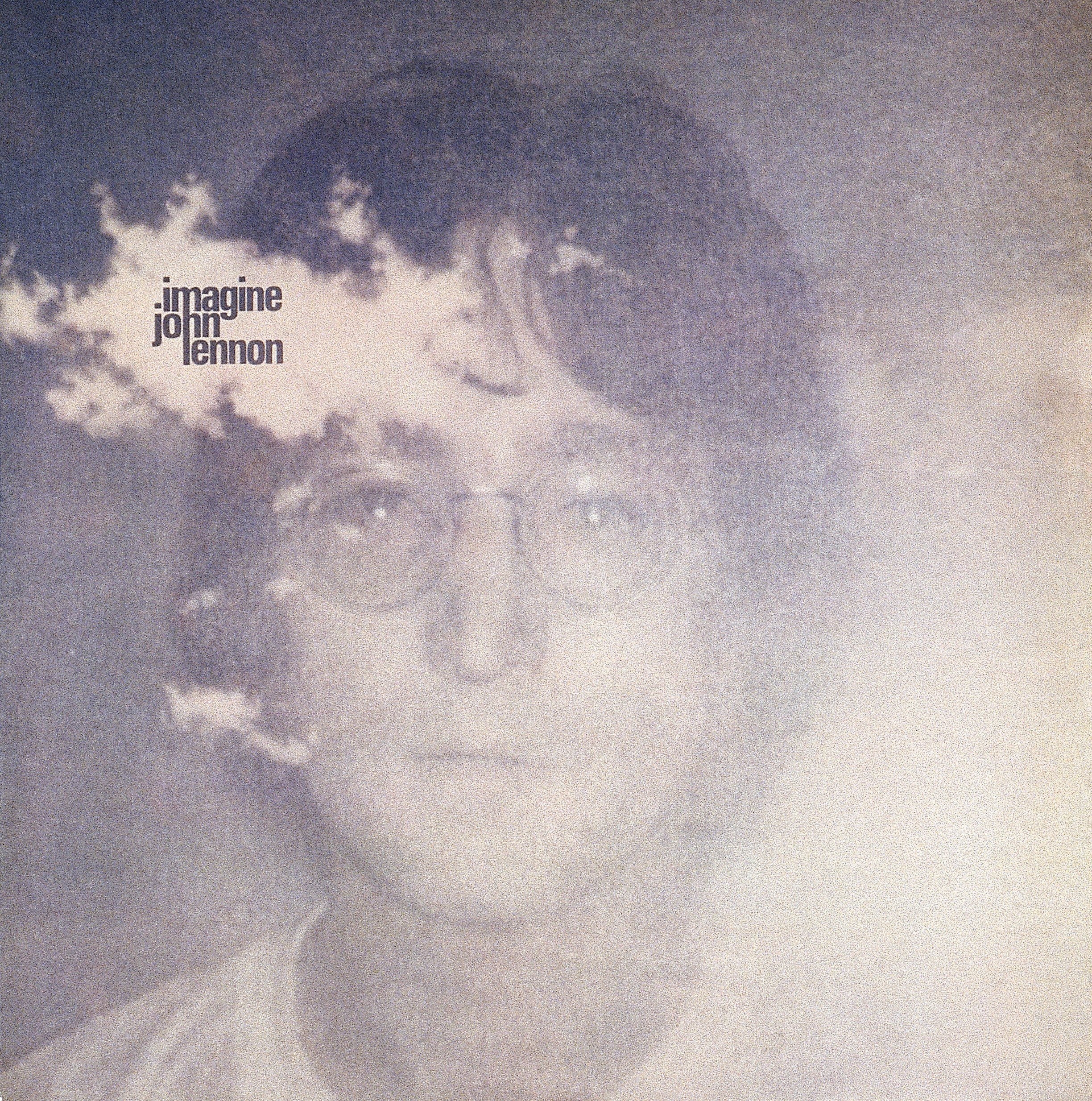 The cover of John Lennon's 1971 album, 'Imagine'