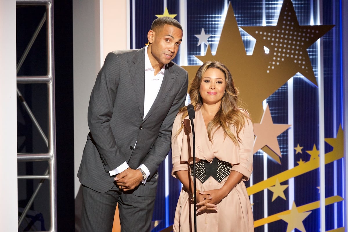 Grant Hill and wife Recording Artist Tamia