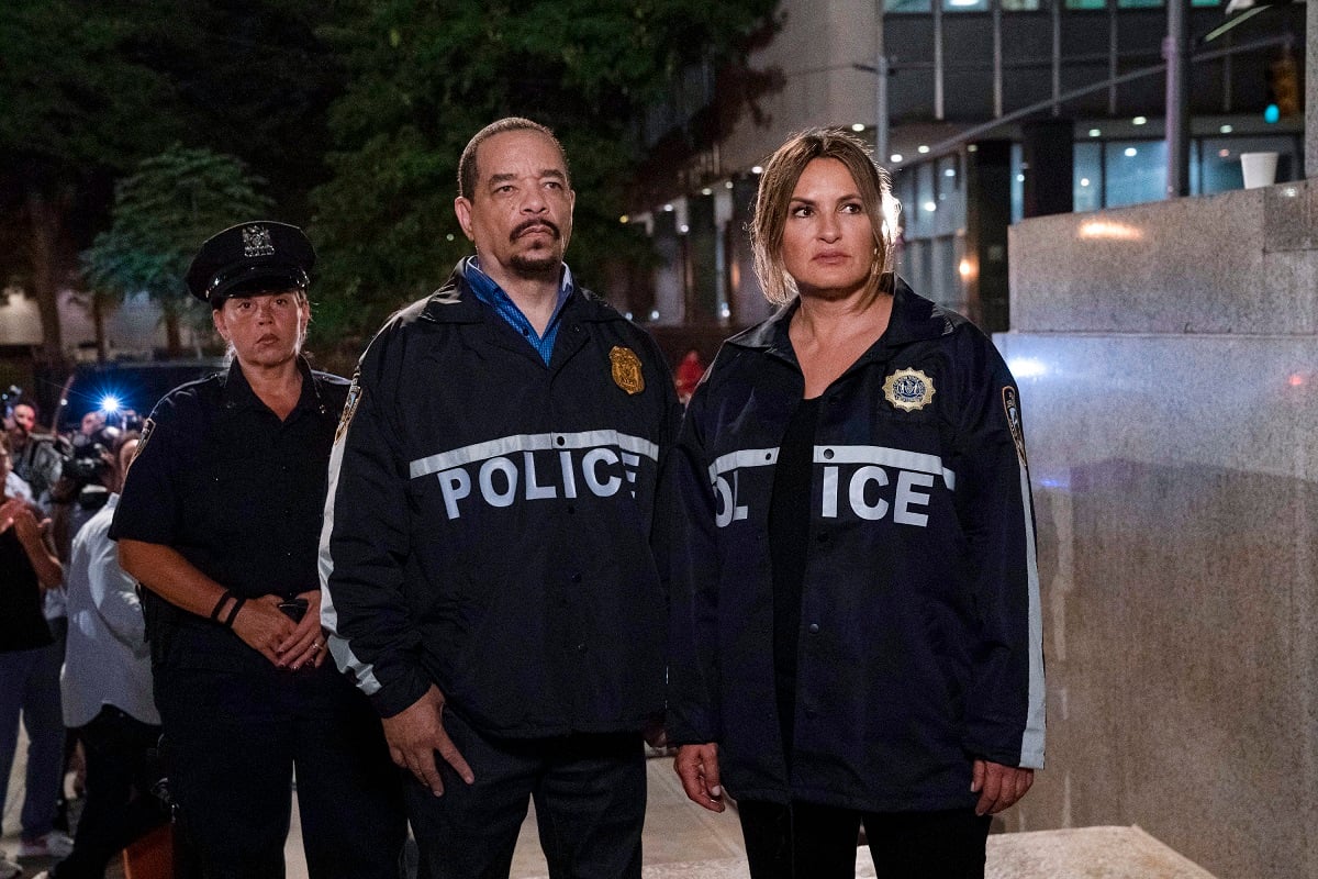 Ice-T and Mariska Hargitay