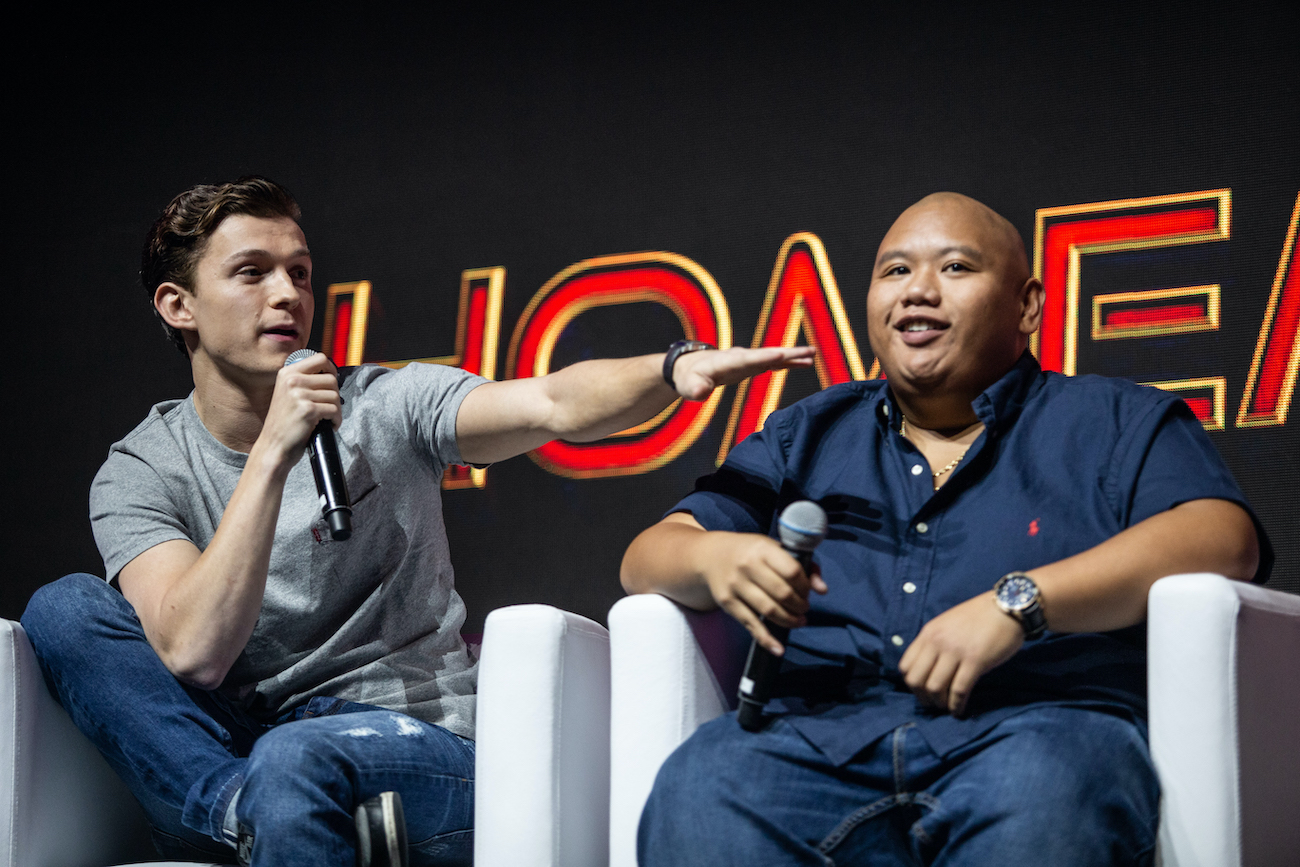 Tom Holland and Jacob Batalon