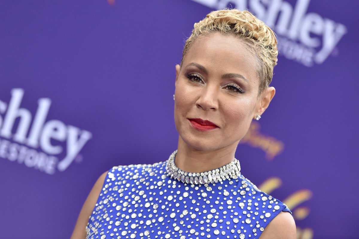 Jada Pinkett Smith attends the premiere of Disney's "Aladdin" on May 21, 2019 in Los Angeles, California