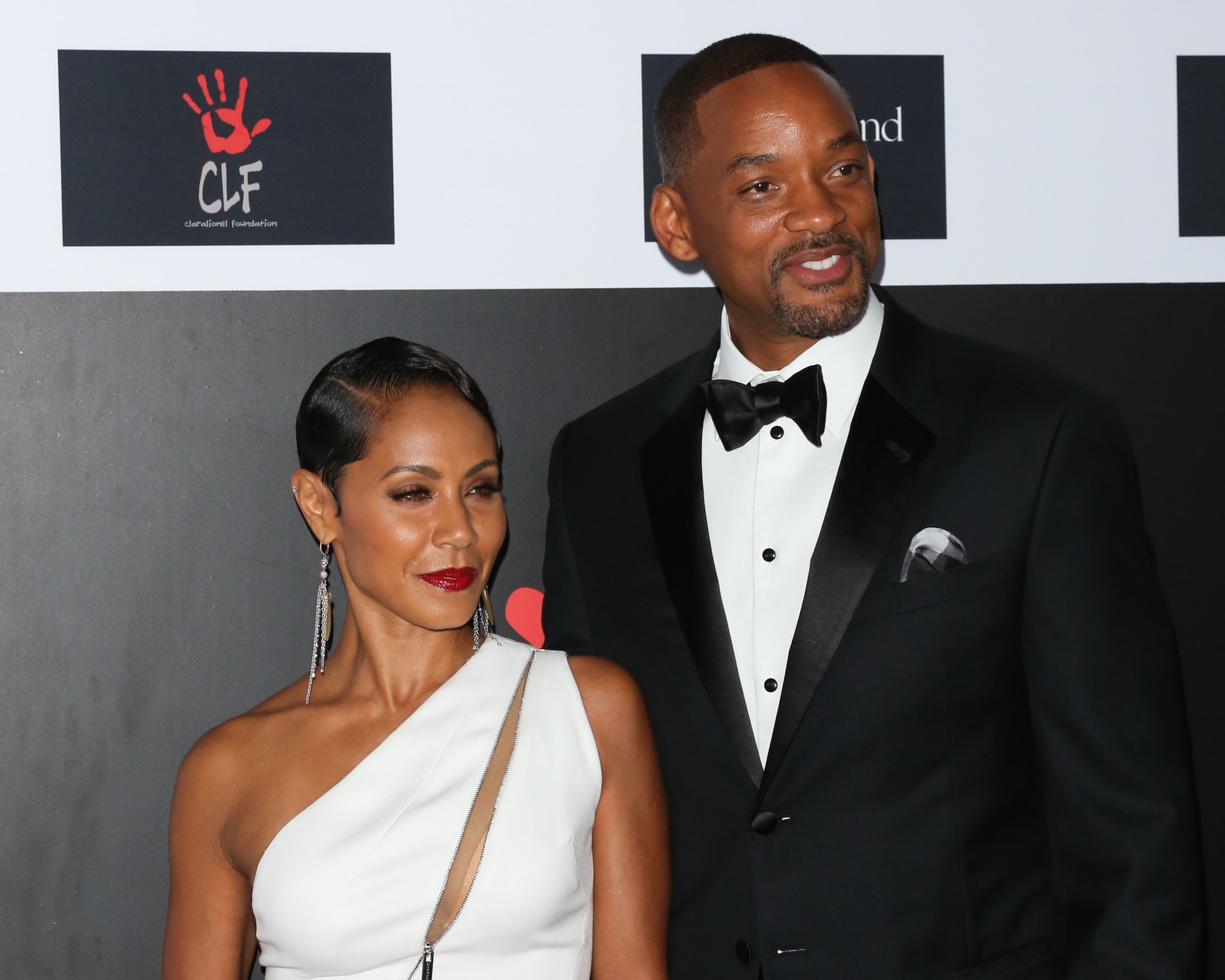 Jada Pinkett Smith (L) and Will Smith (R) attend the 2nd Annual Diamond Ball