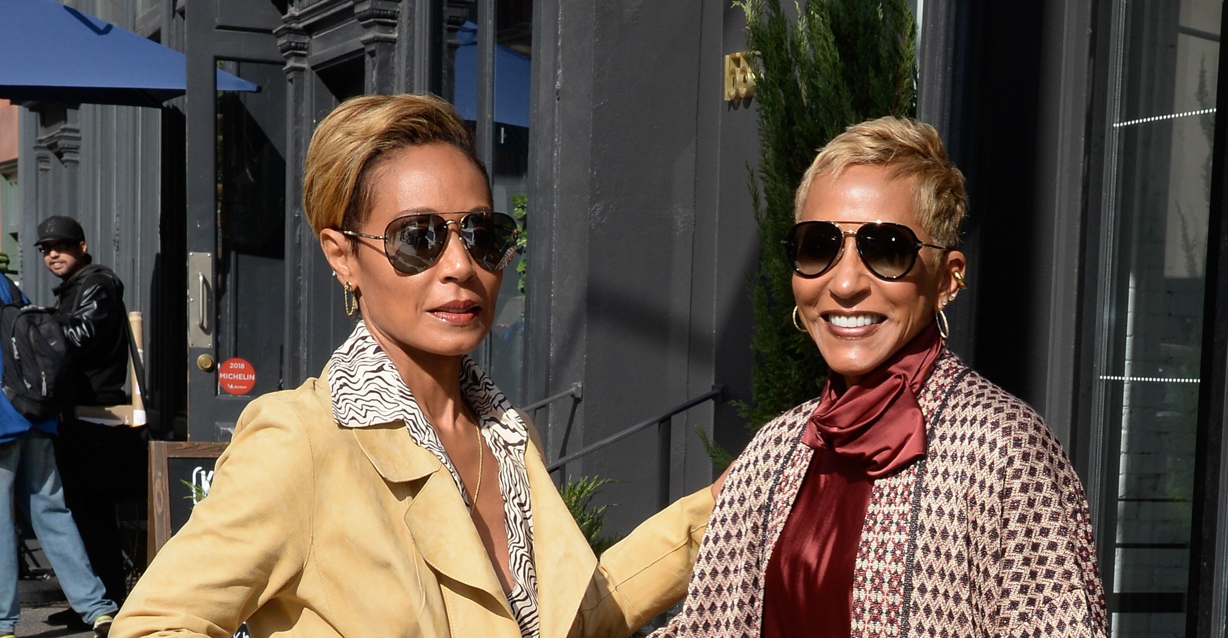 Jada Pinkett Smith and Adrienne Banfield-Norris