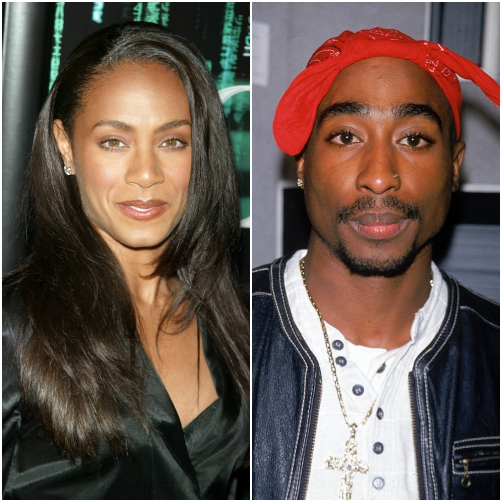 Jada Pinkett Smith and Tupac Shakur 