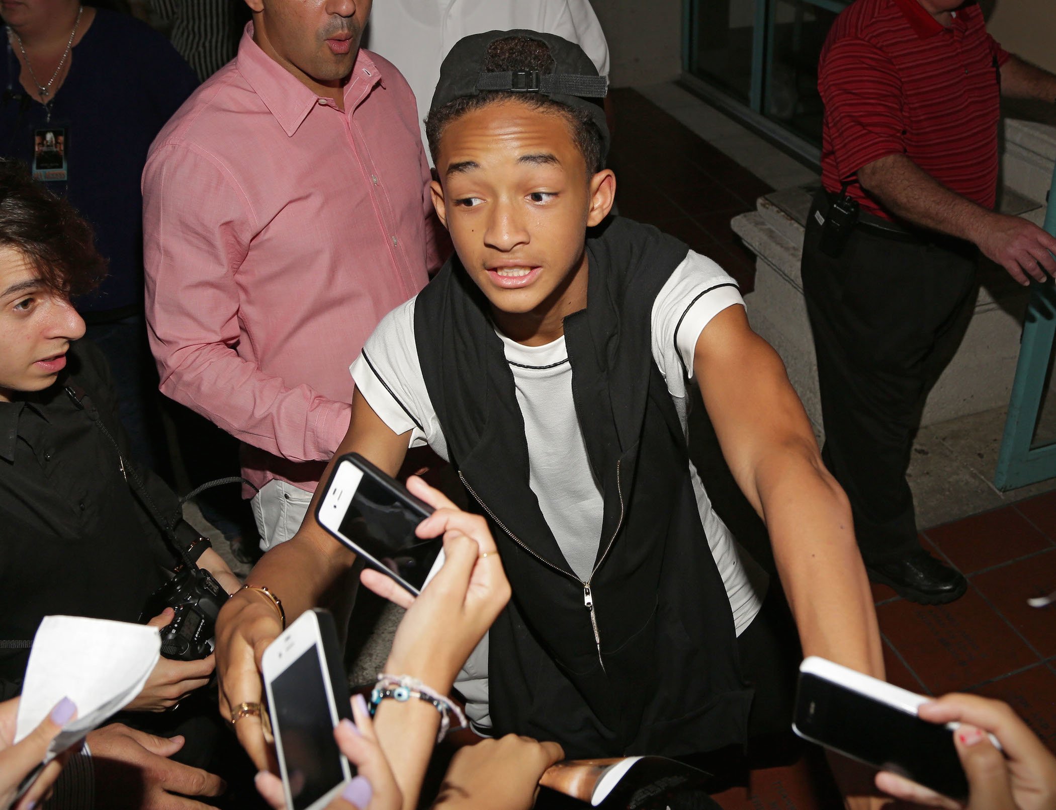 Jaden Smith attends 'After Earth' Day at Miami Science Museum on May 16, 2013