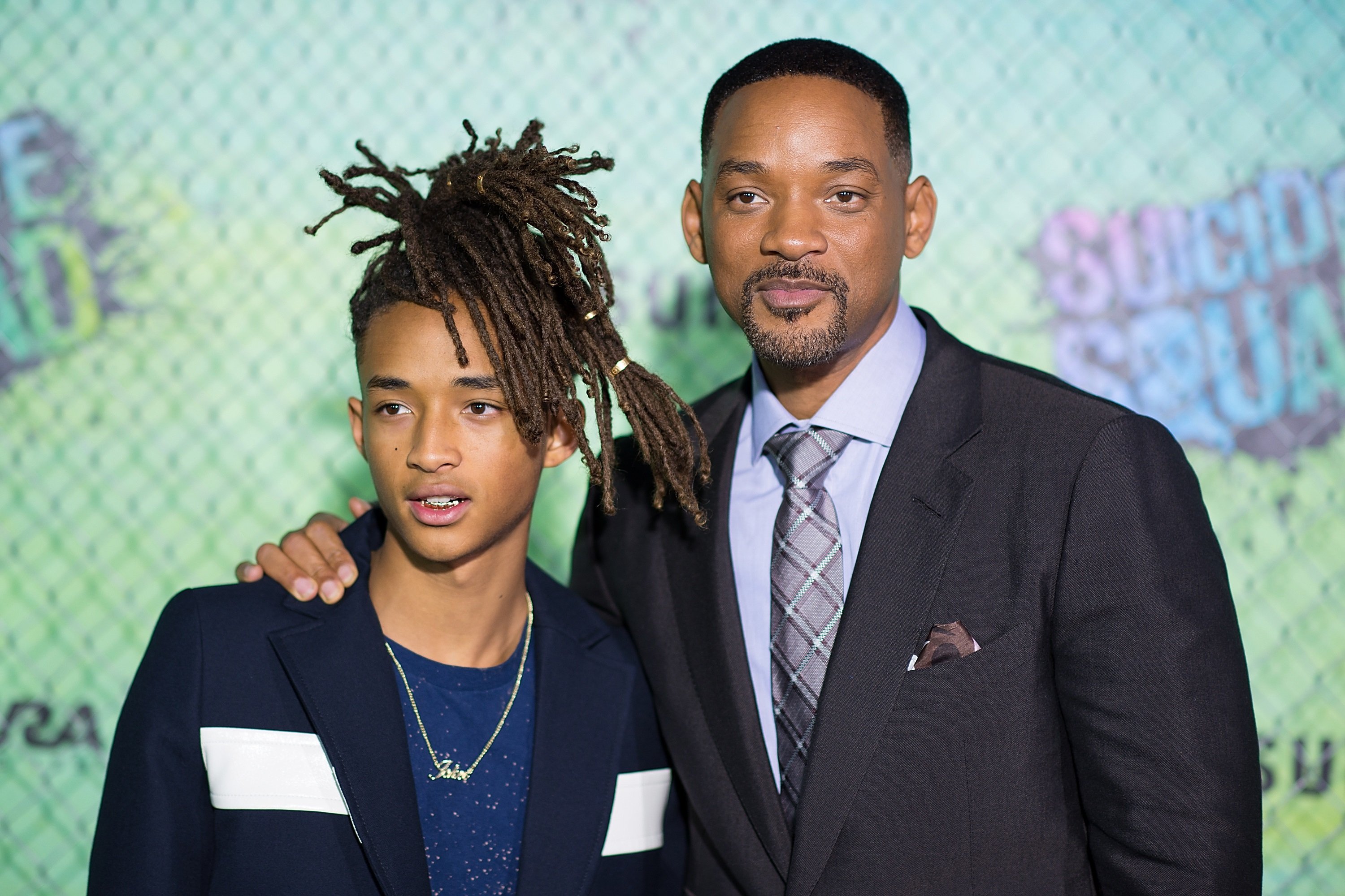 Jaden Smith and Will Smith