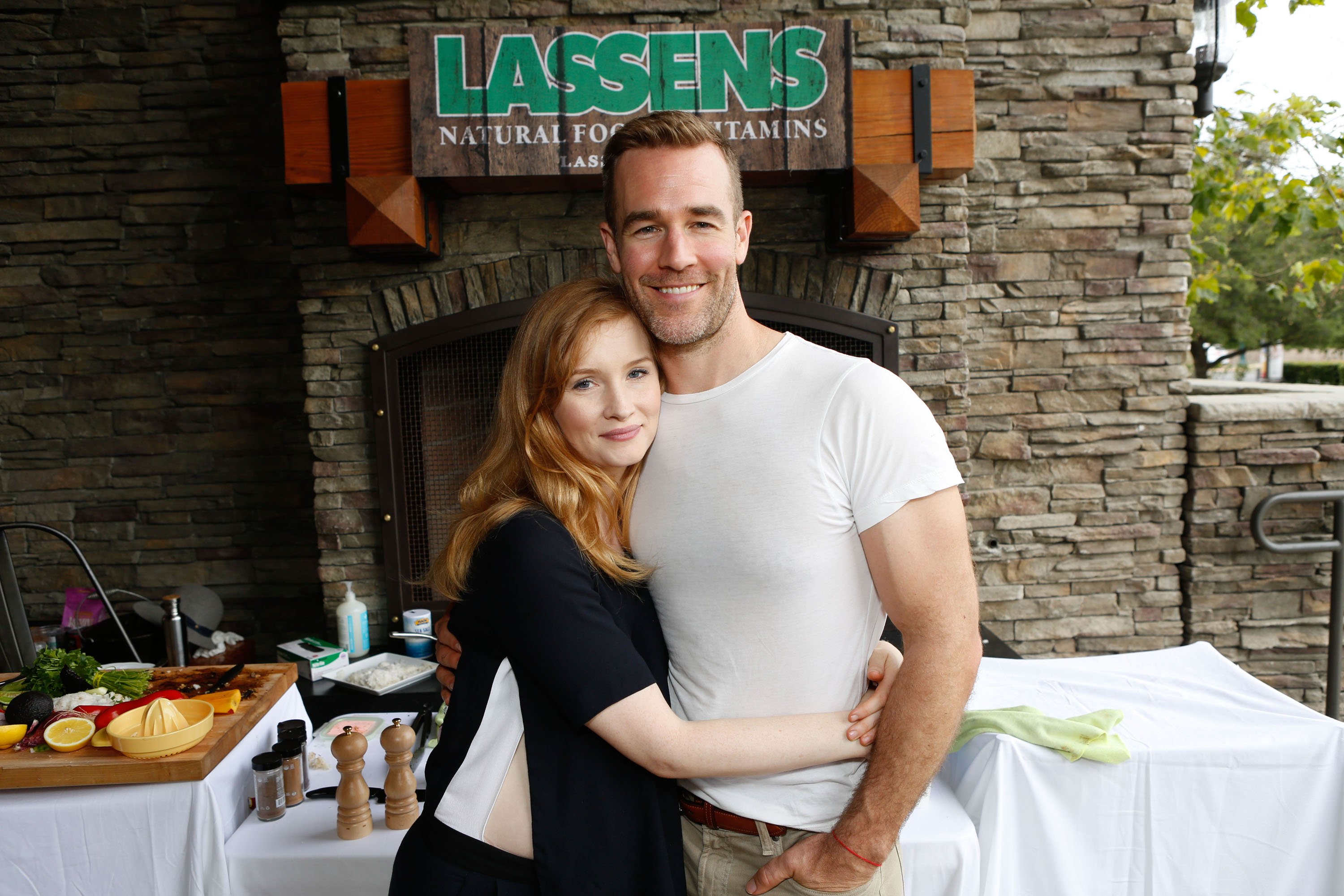 James and Kimberly Van Der Beek