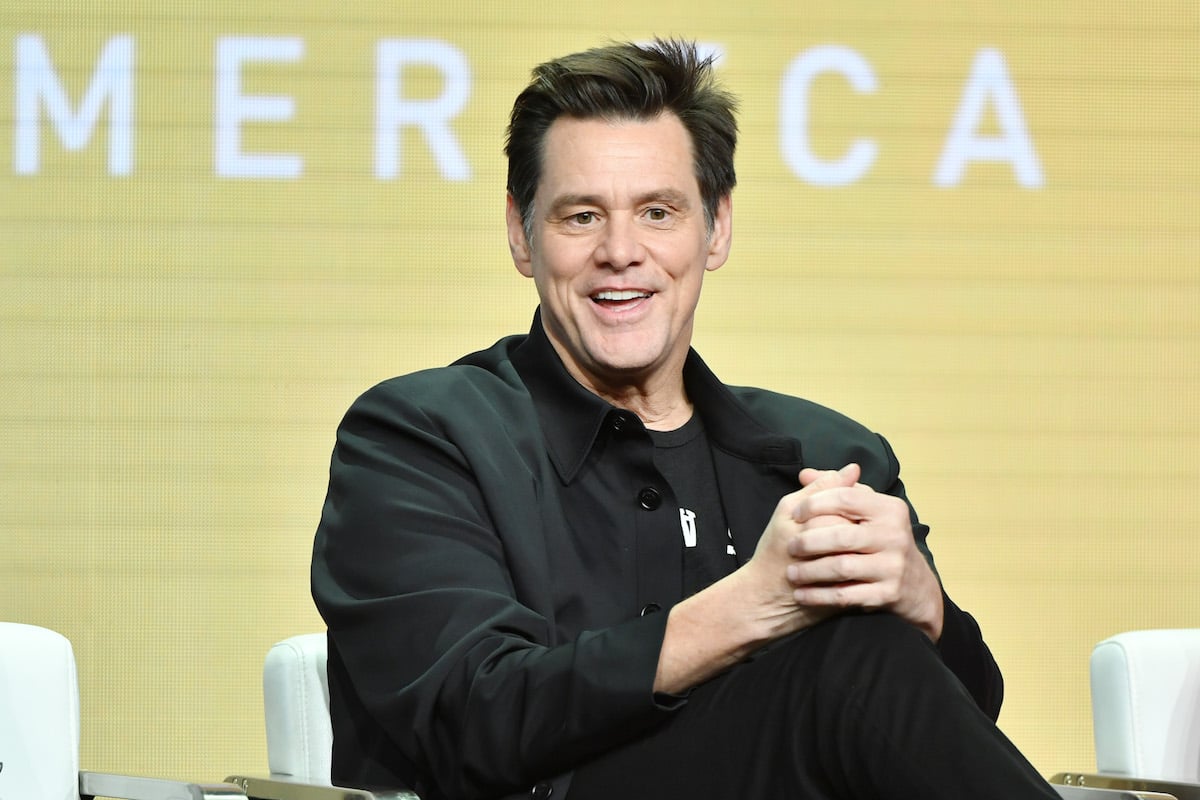 Jim Carrey at the 2019 summer TCA Press Tour