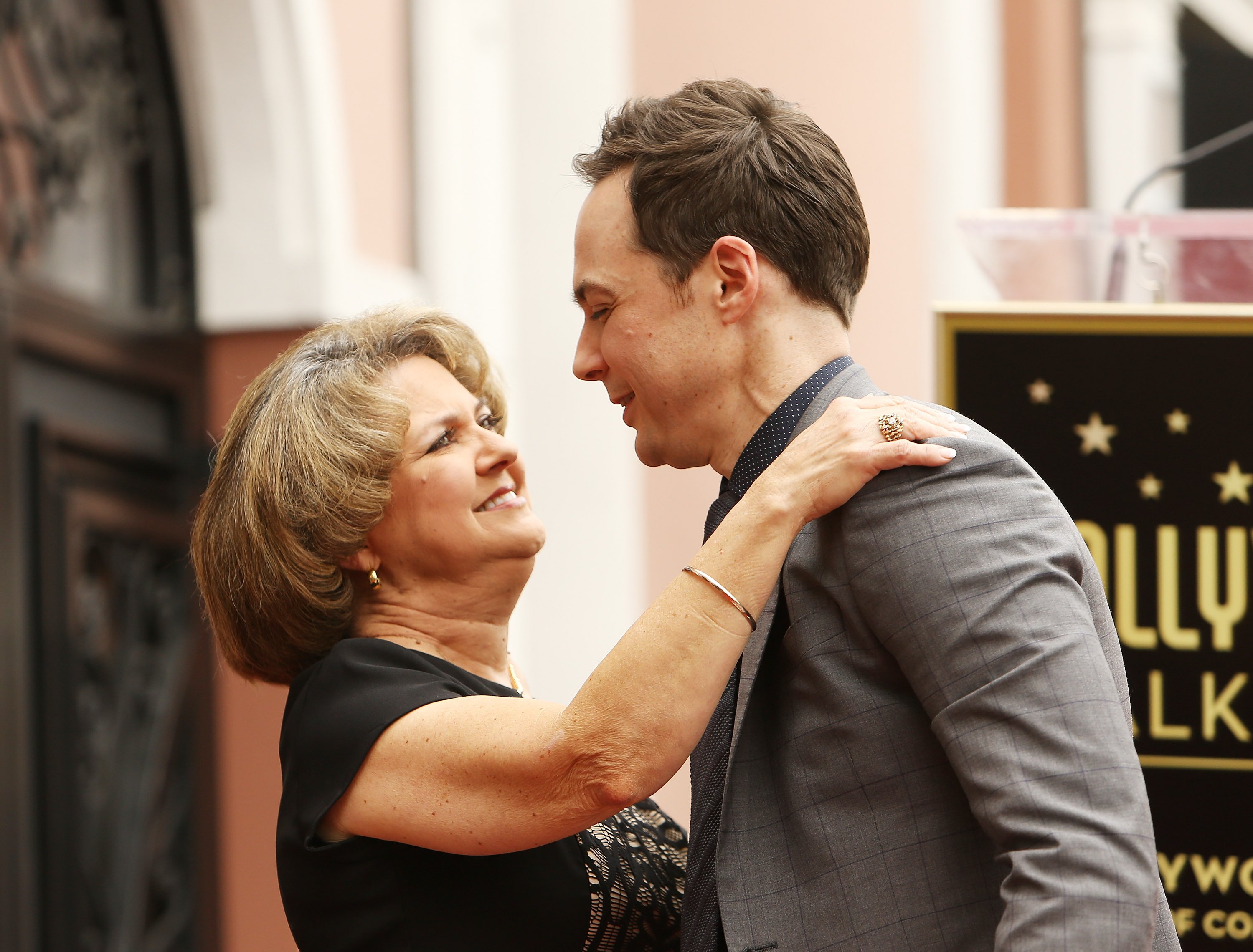 Jim Parsons and Judy Parsons
