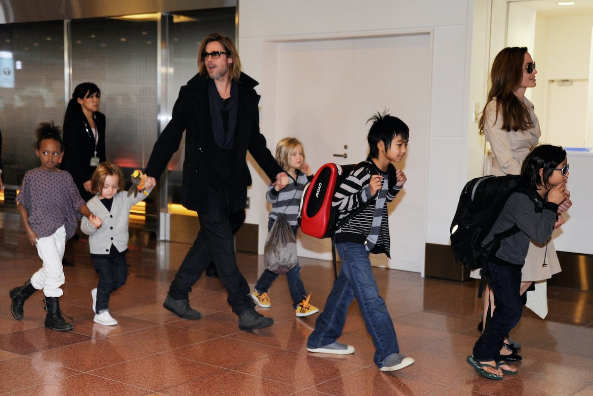 Jolie and Pitt family