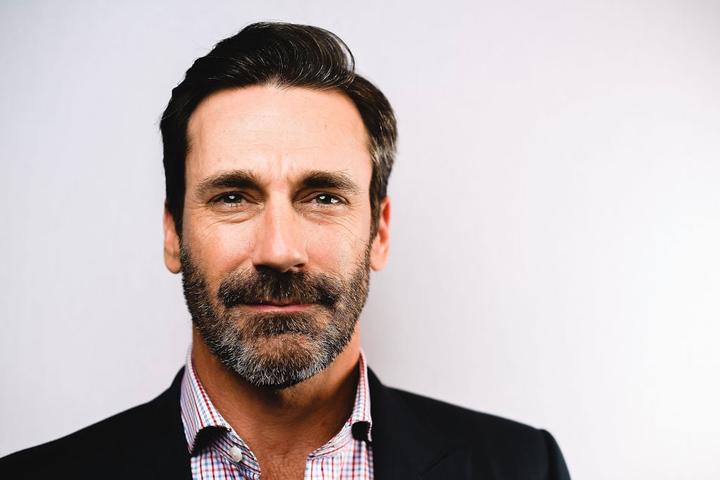 Jon Hamm in a portrait for Baby Driver