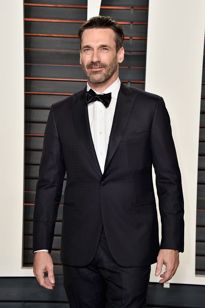 Black Mirror star Jon Hamm at an Oscar party