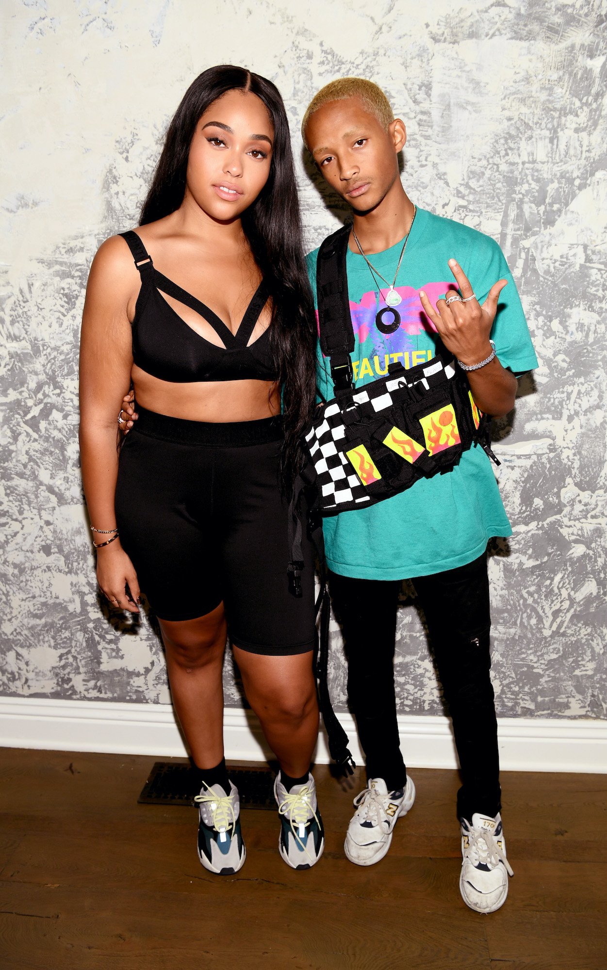 Jordyn Woods and Jaden Smith