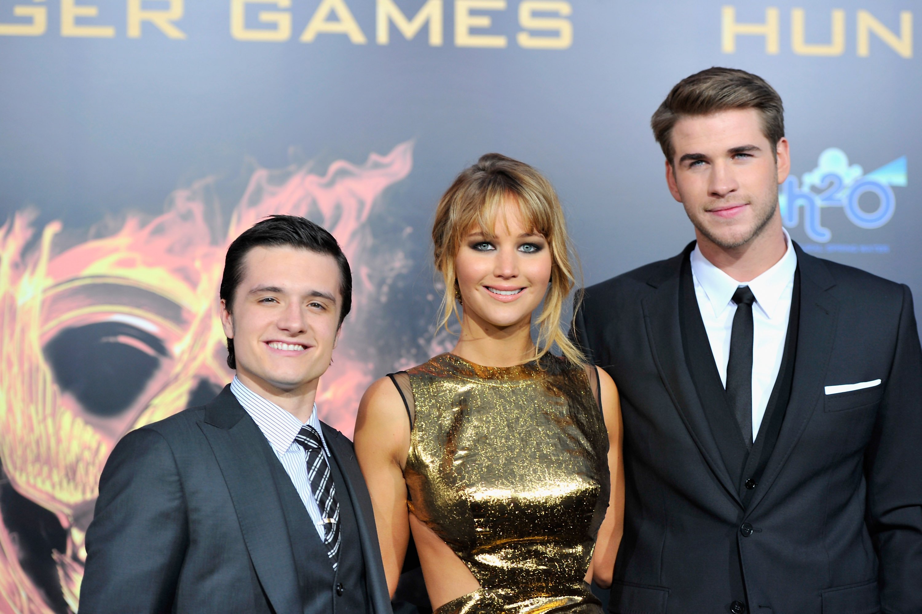 The Hunger Games movies stars Josh Hutcherson and Liam Hemsworth