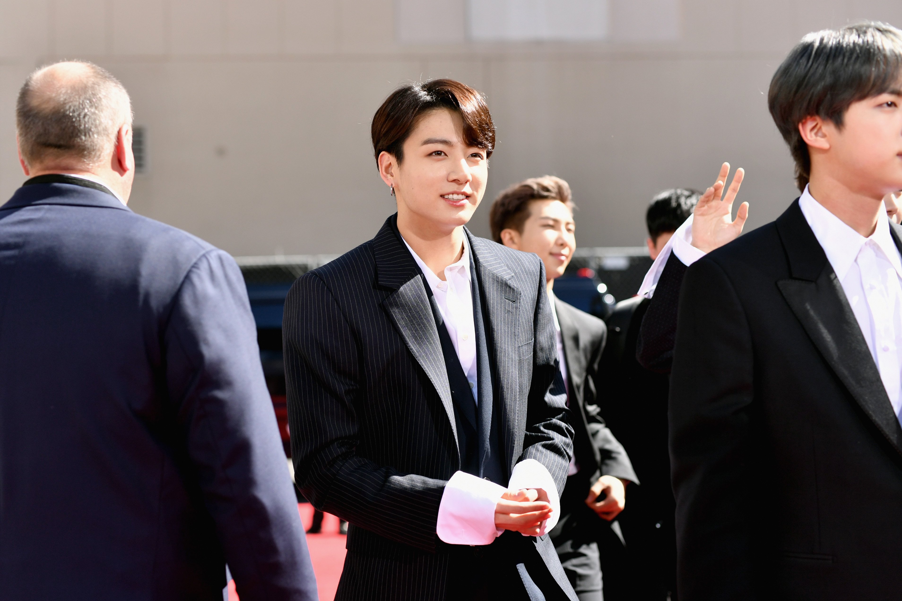 Jungkook of BTS attends the 2019 Billboard Music Awards at MGM Grand Garden Arena 