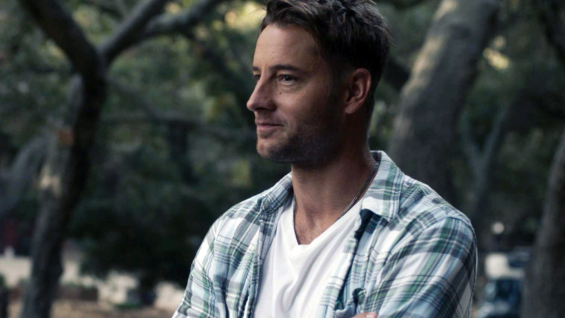 Justin Hartley as Kevin Pearson on the 'This Is Us' Season 5 premiere in 2020