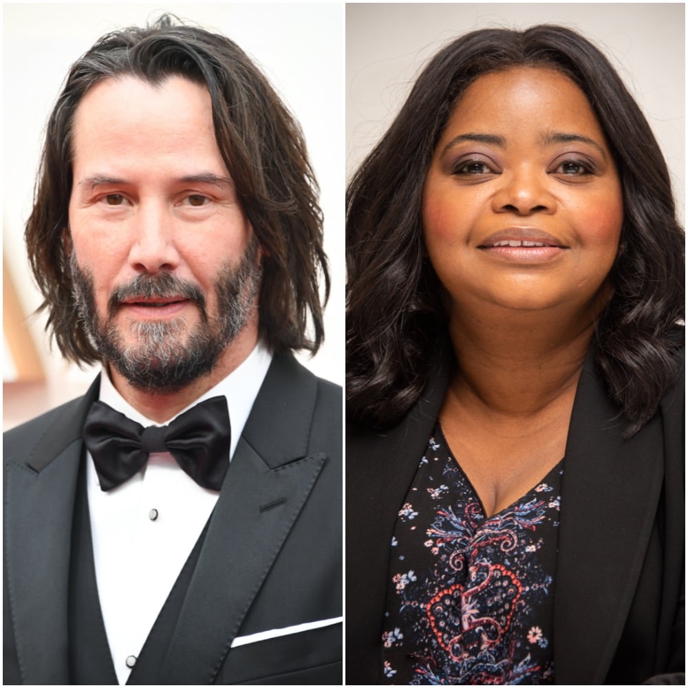 Keanu Reeves and Octavia Spencer