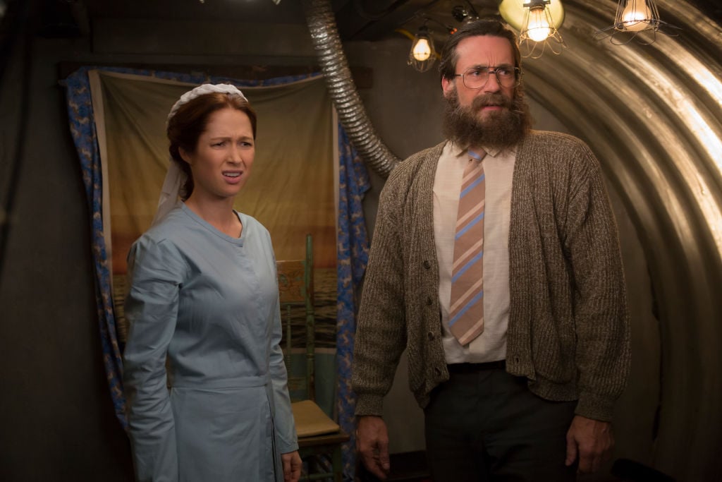 Unbreakable Kimmy Schmidt stars Ellie Kemper and Jon Hamm