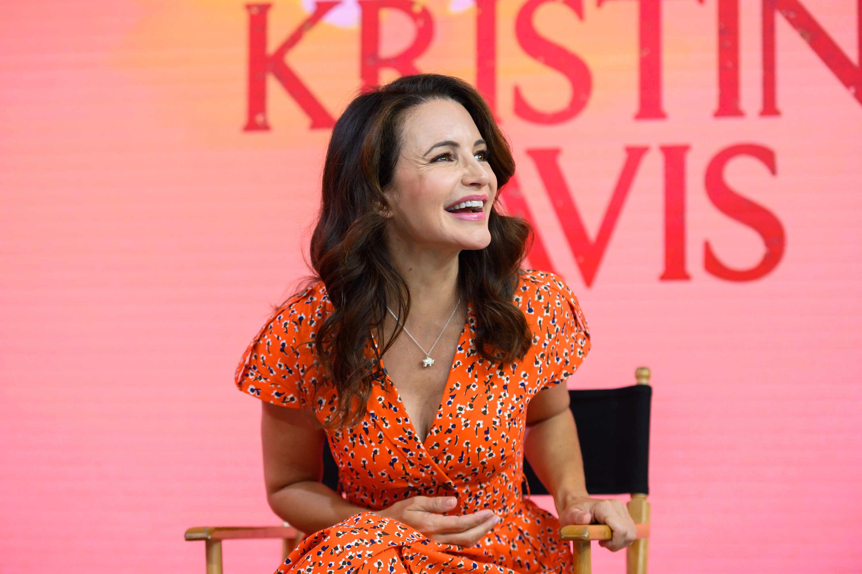 Kristin Davis sits down for an inteview with 'Today'