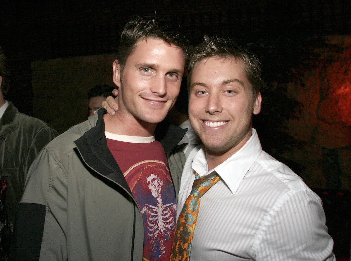 Reichen Lehmkuhl and Lance Bass