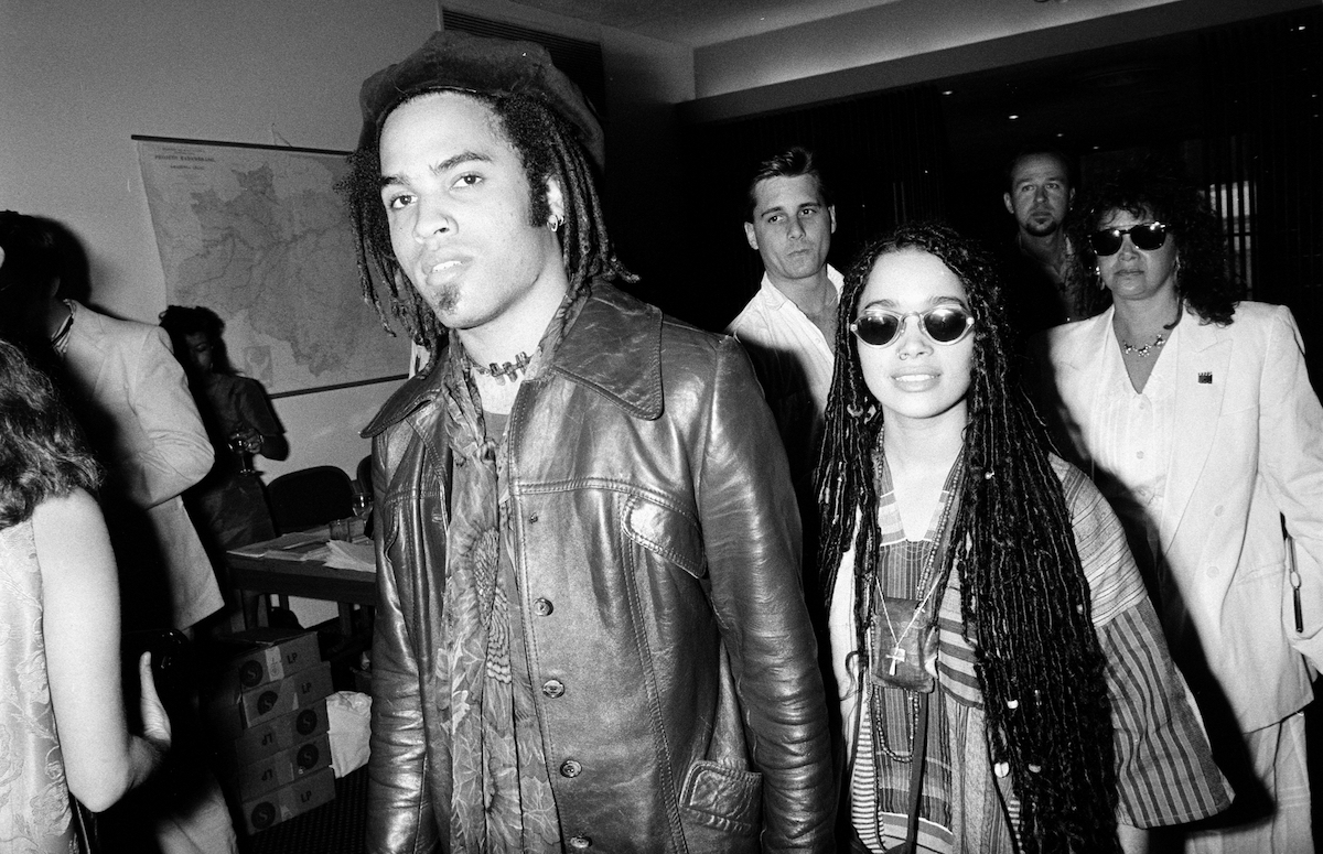 Lenny Kravitz and Lisa Bonet