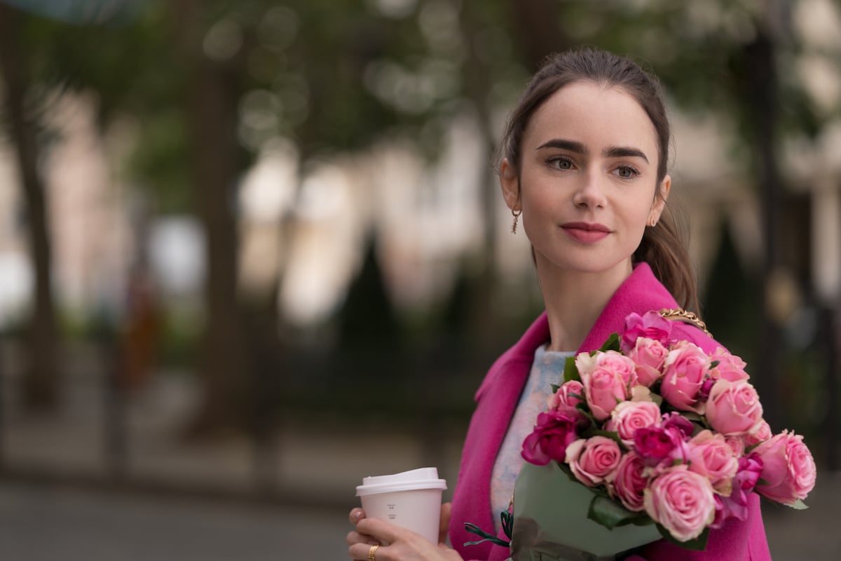 Lily Collins as Emily in Netflix series 'Emily in Paris.'