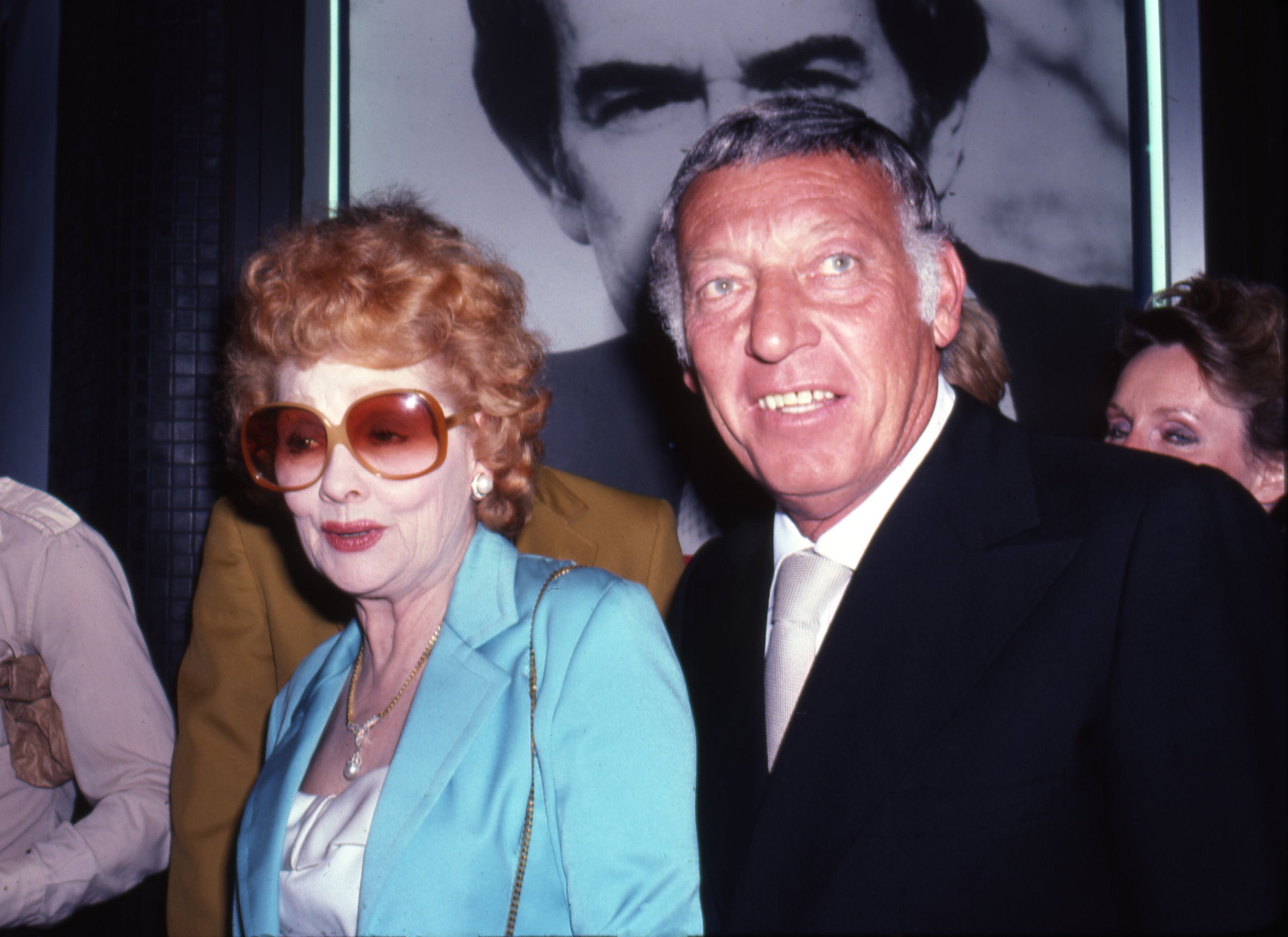 Lucille Ball and her husband Gary Morton in August 1980 |Ron Eisenberg/Michael Ochs Archives/Getty Images