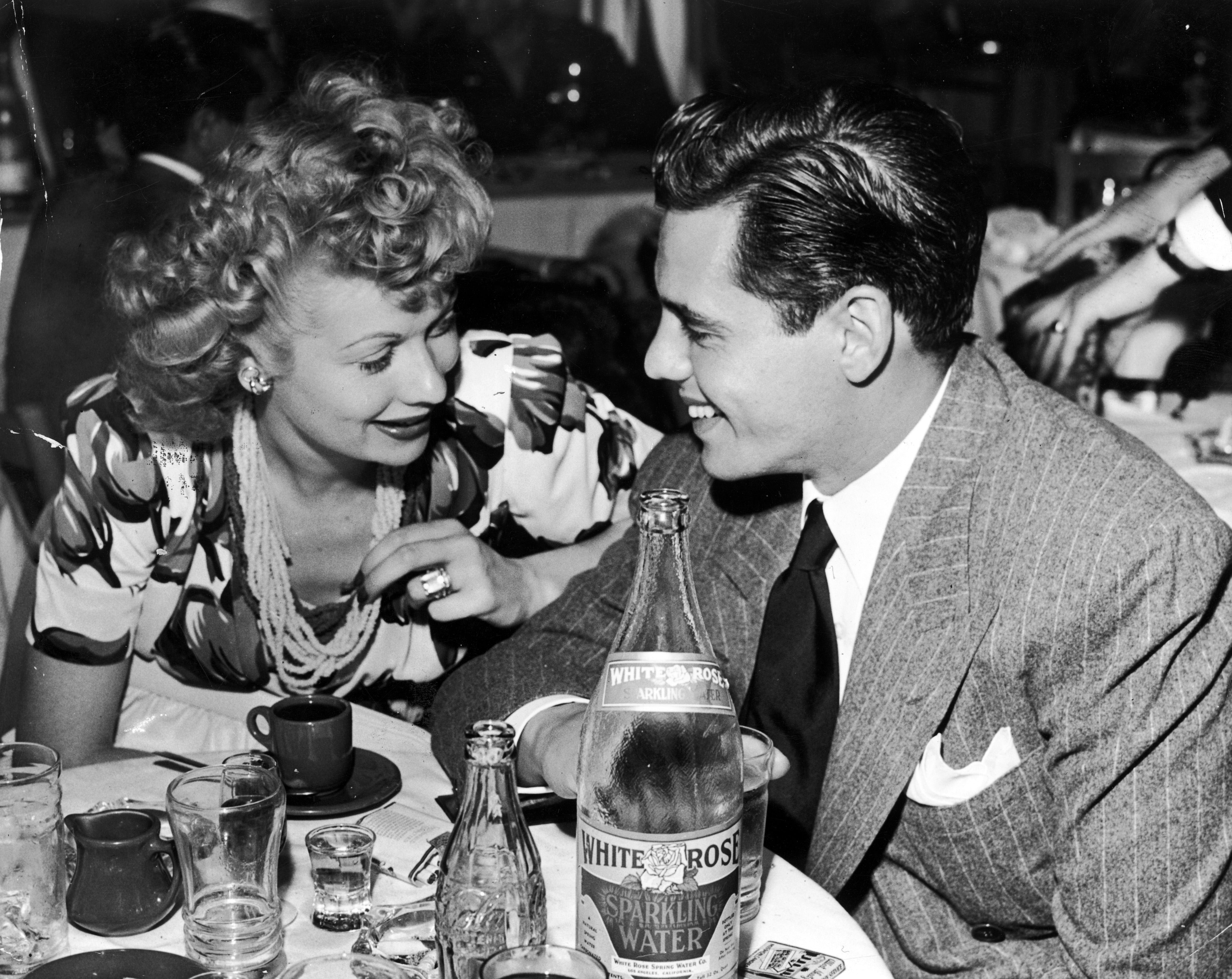 Lucille Ball and Desi Arnaz