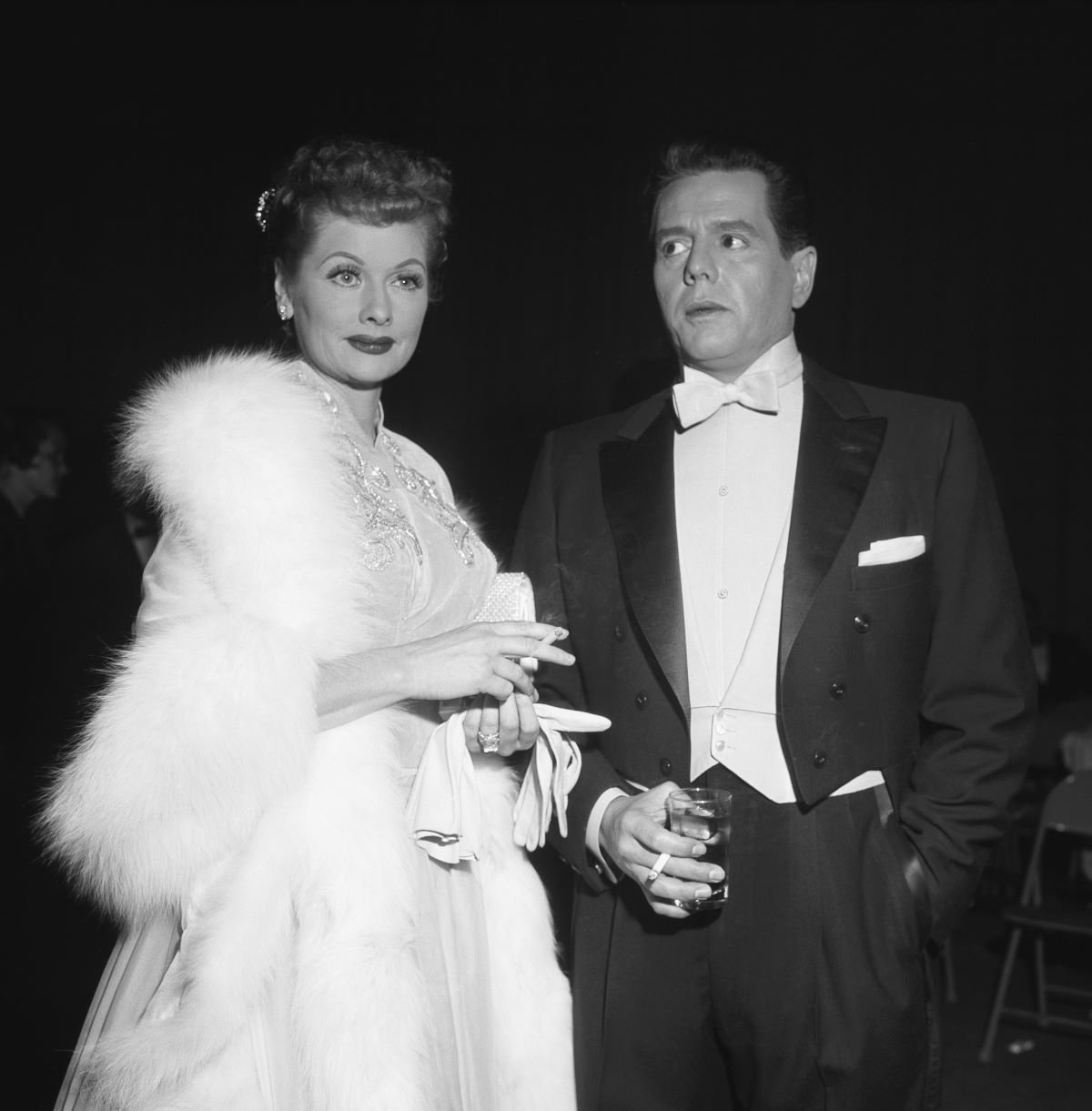 Lucille Ball and Desi Arnaz