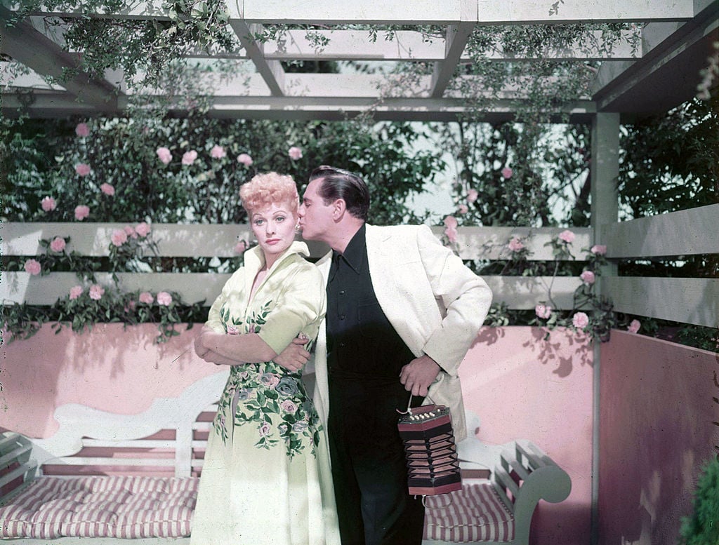 Lucille Ball and Desi Arnaz of I Love Lucy