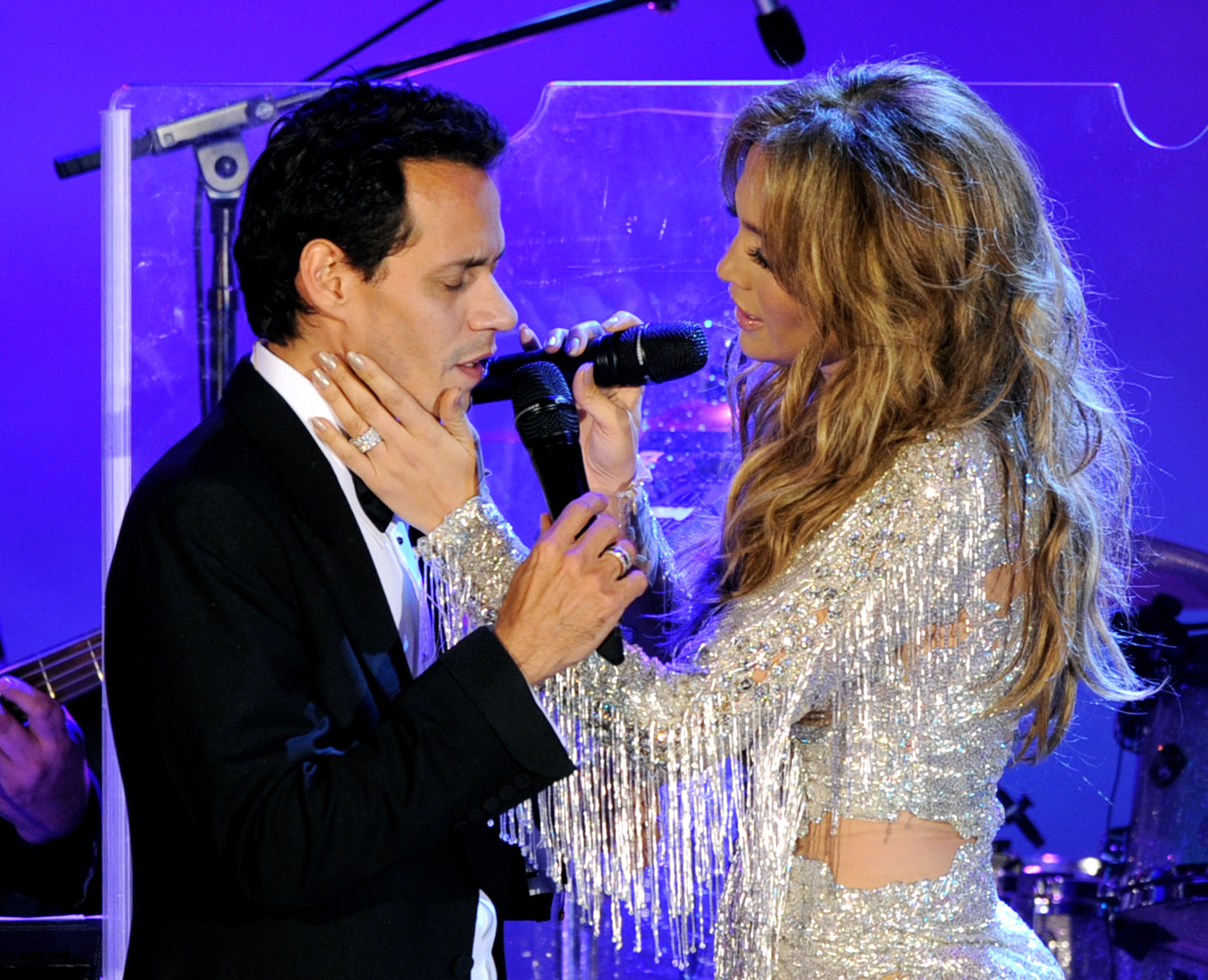 Marc Anthony and Jennifer Lopez in 2010 |  Kevin Winter/Getty Images