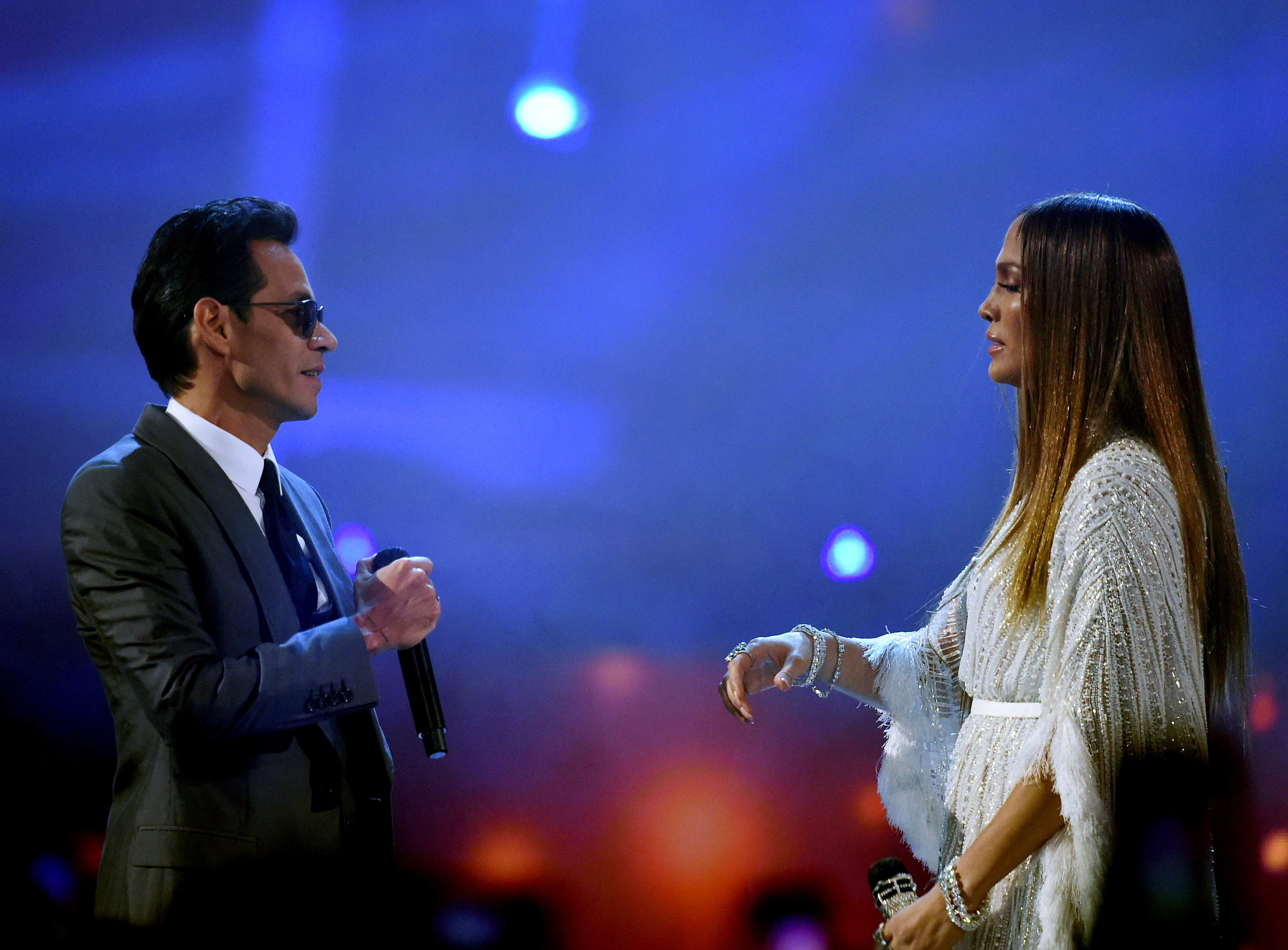 Marc Anthony and Jennifer Lopez in 2016 | Kevin Winter/WireImage