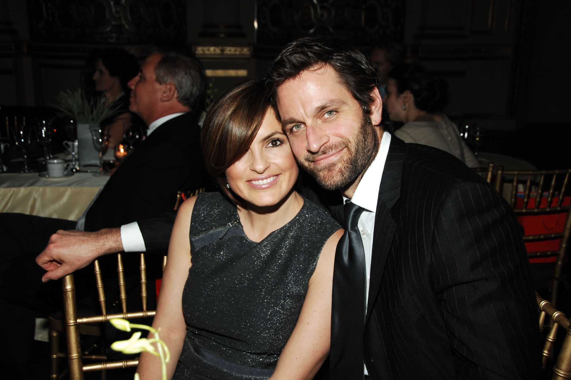 Mariska Hargitay and Peter Hermann | Patrick McMullan/Patrick McMullan via Getty Images