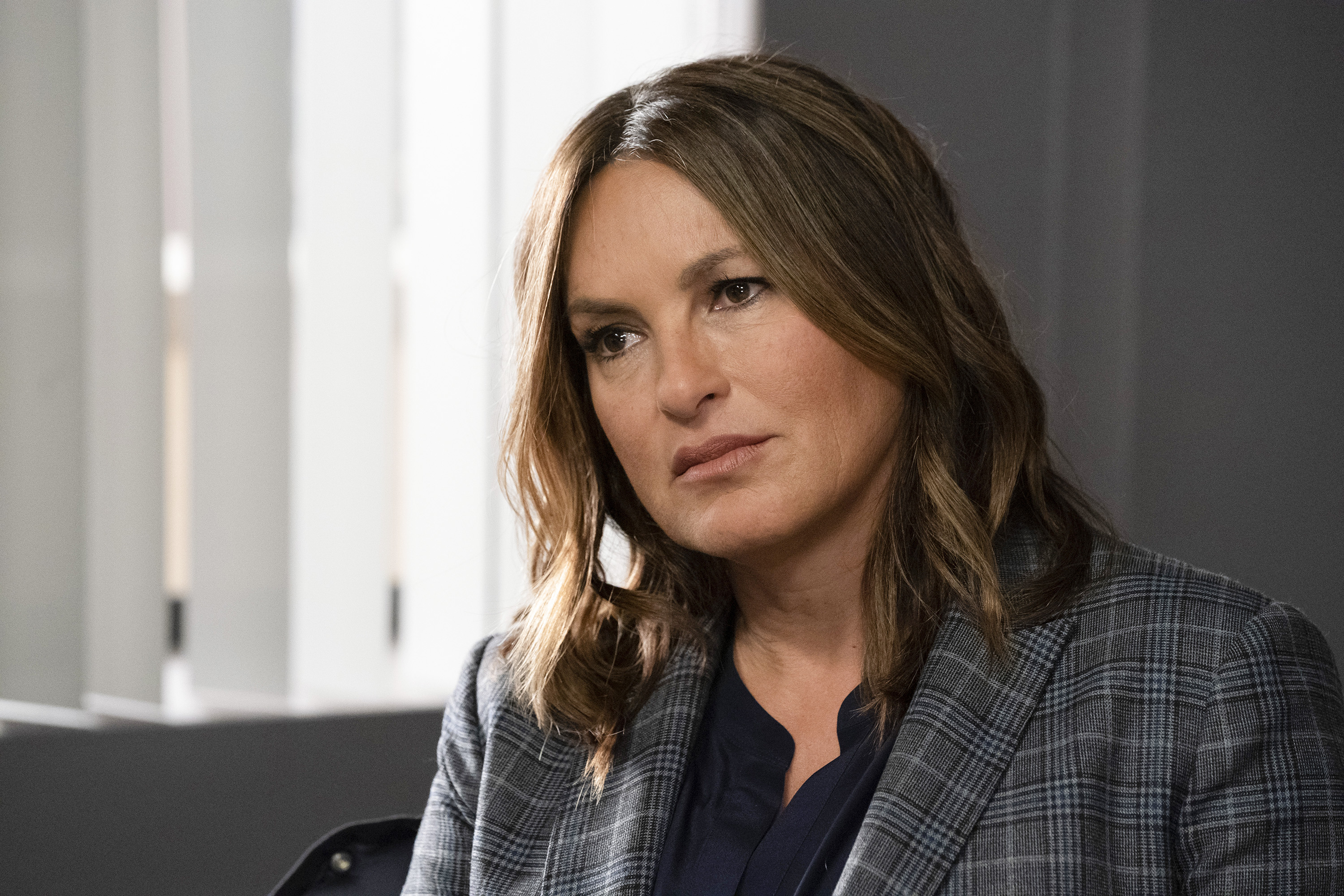 Mariska Hargitay on the set of Law & Order: SVU | Virginia Sherwood/NBCU Photo Bank/NBCUniversal via Getty Images 