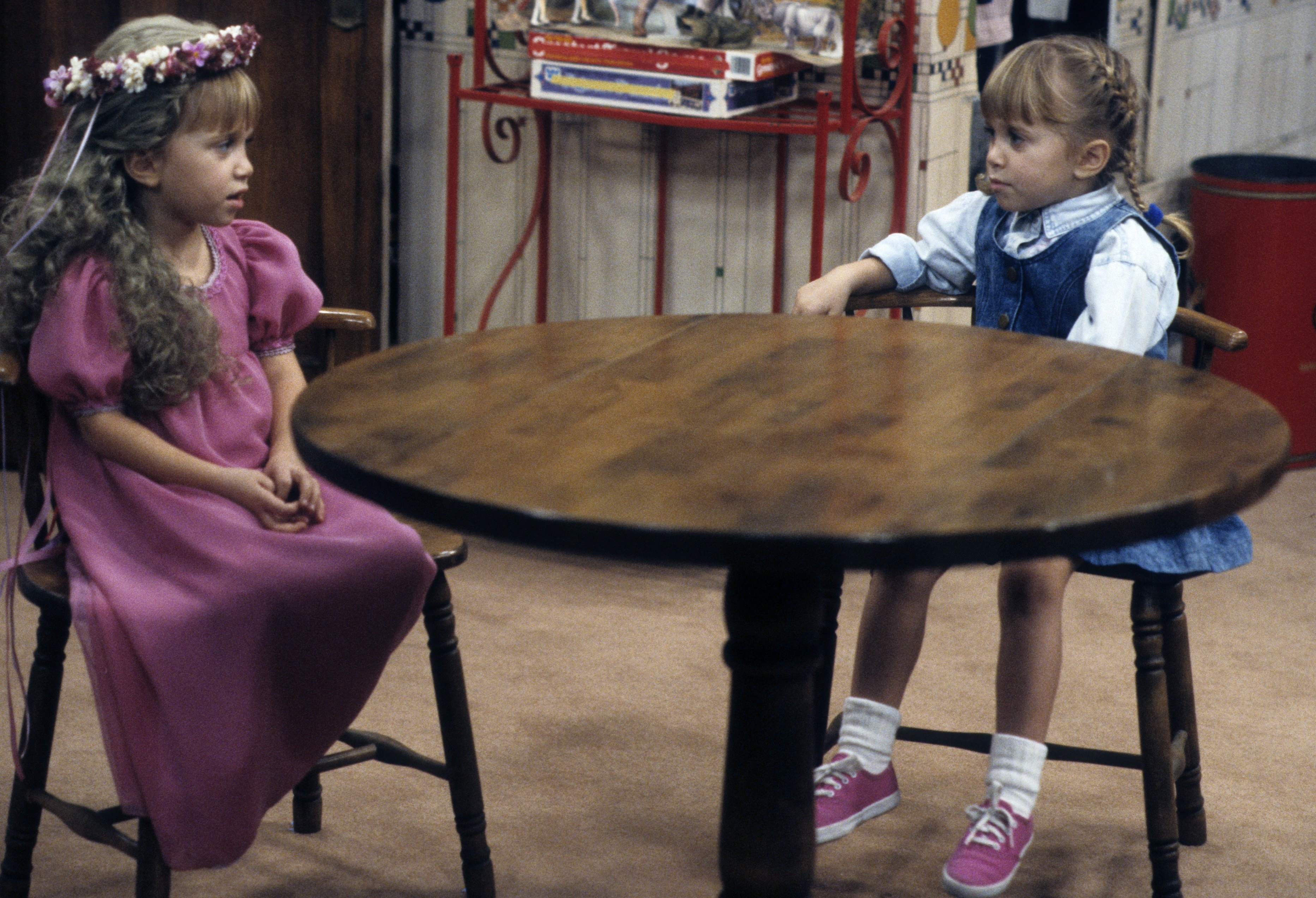 Mary-Kate and Ashley Olsen in 'Full House'